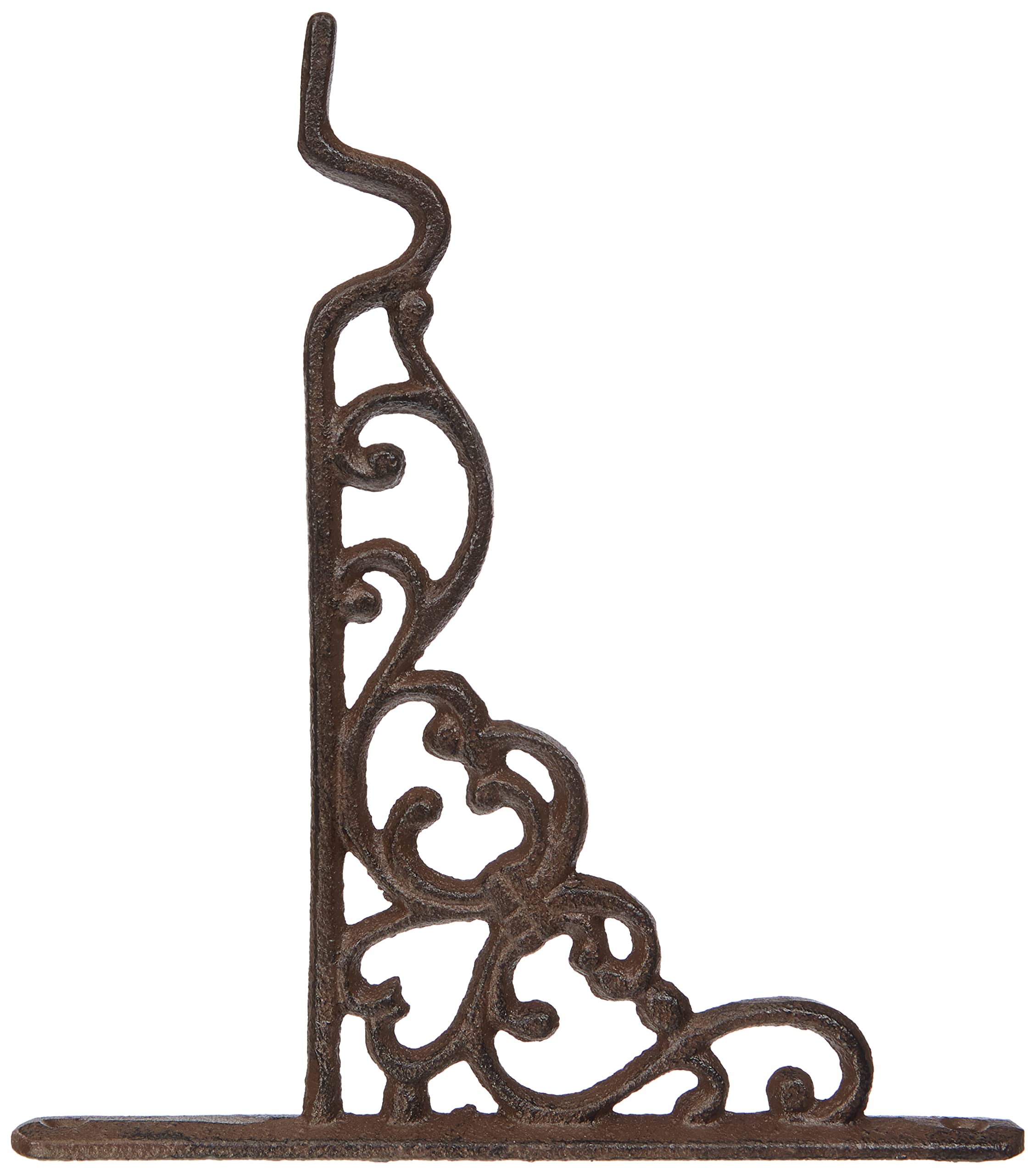 Esschert Design Small Cast Iron Hanging Basket Hook - Durable Garden Hook for Flower Pots, Planters & Outdoor Decor