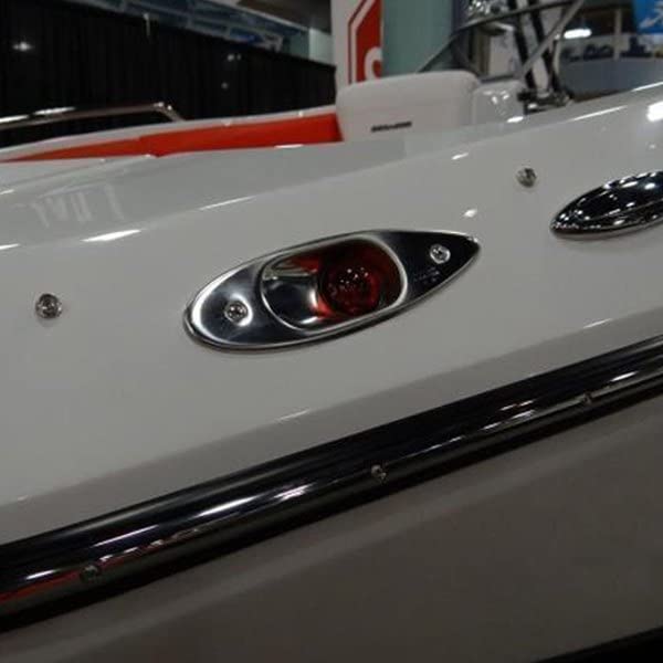 T-H Marine Supply Shark Eye LED Boat Lights - 1 Pair for Enhanced Nighttime Navigation & Safety on Water