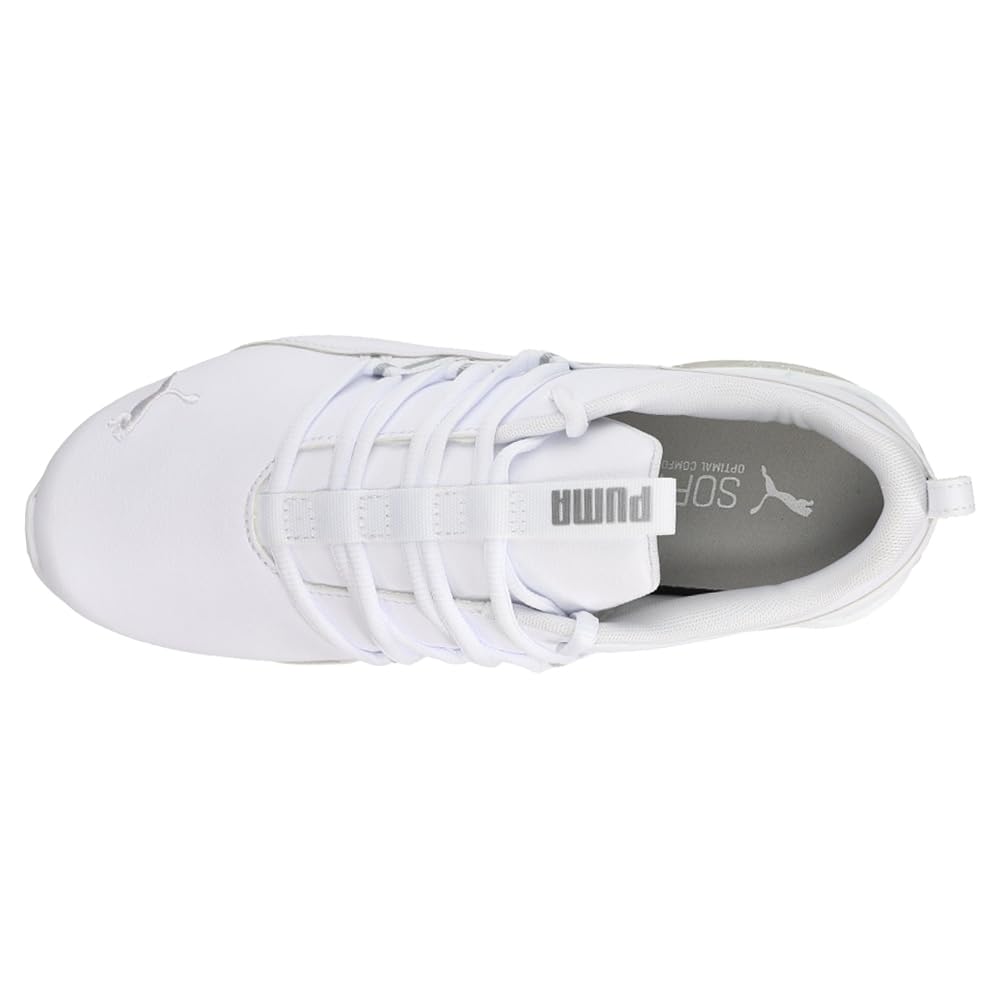 Puma Riaze Prowl Metal Women's Running Shoes - Silver & White - Size 9.5 US | Lightweight Athletic Sneakers for Jogging, Gym Workouts & Daily Wear