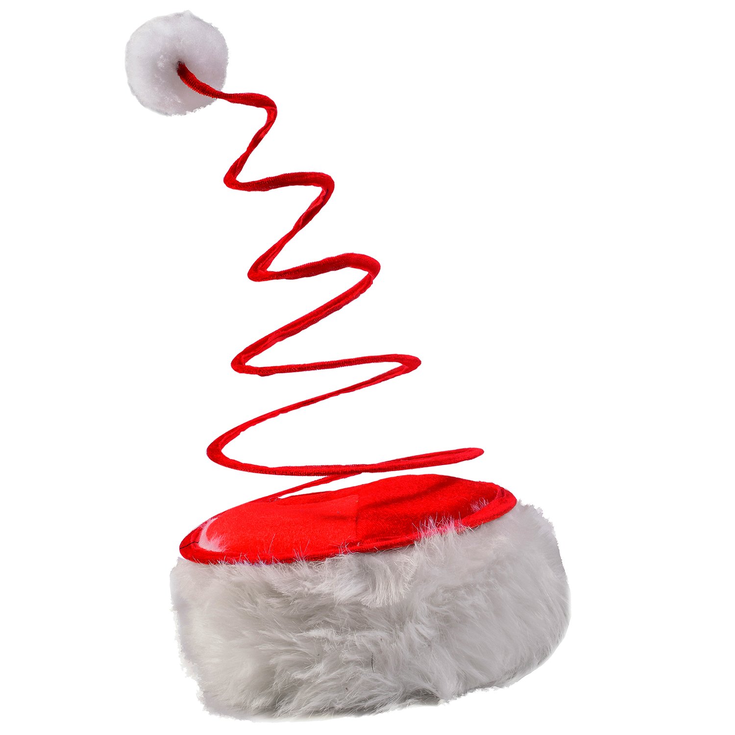Funny Christmas Party Hats Set - Santa Hat, Elf Hat & Reindeer Antler Headband (2-Piece) for Holiday Parties, Xmas Photos & Festive Celebrations