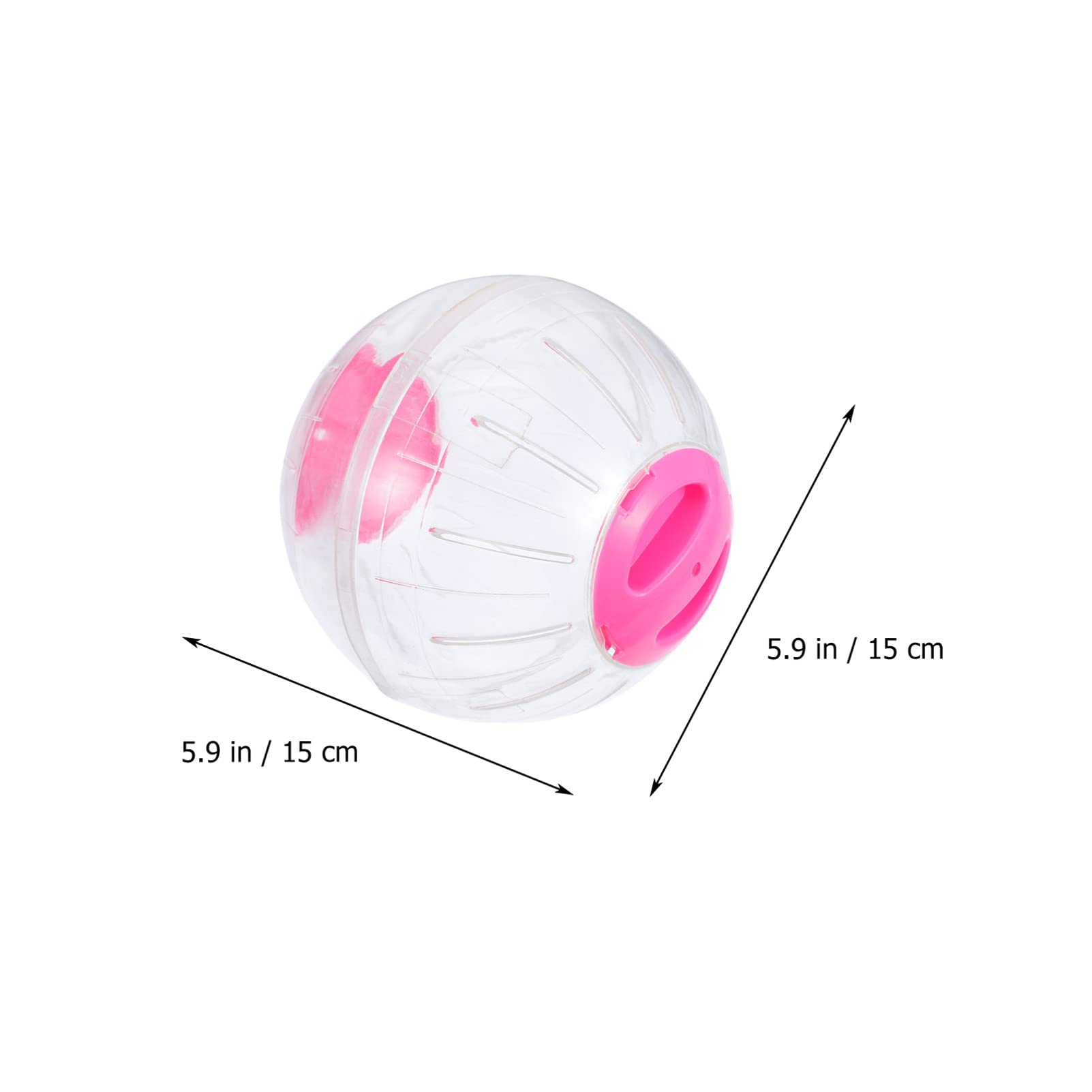 Hamster Exercise Ball - Durable Hamster Running Wheel Toy for Small Pets Like Chinchillas & Gerbils - Fun Activity Ball for Hamster Exercise & Play - Perfect for Indoor Pet Playtime & Cage Enrichment
