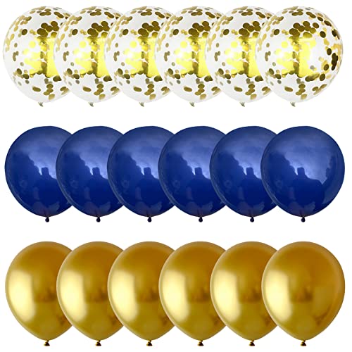 Navy Blue Gold