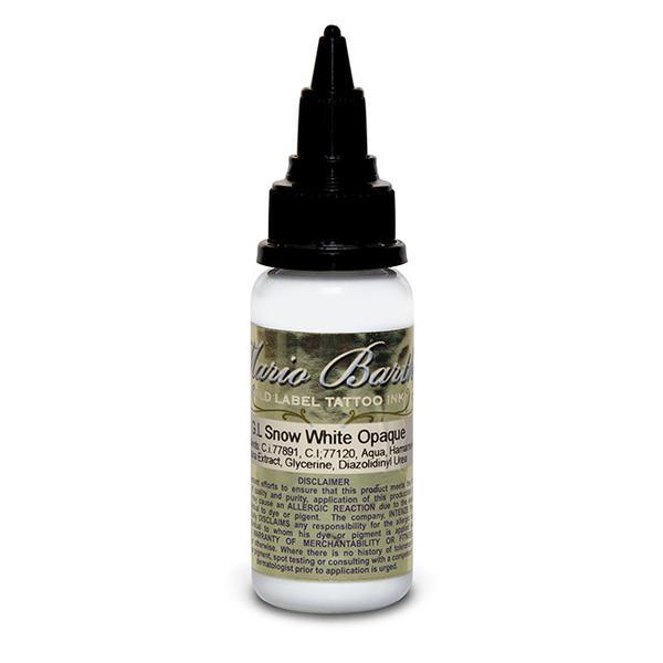 Intenze Gold Label Snow White Opaque Tattoo Ink - Professional Body Art Pigment for Tattoo Artists & Permanent Makeup