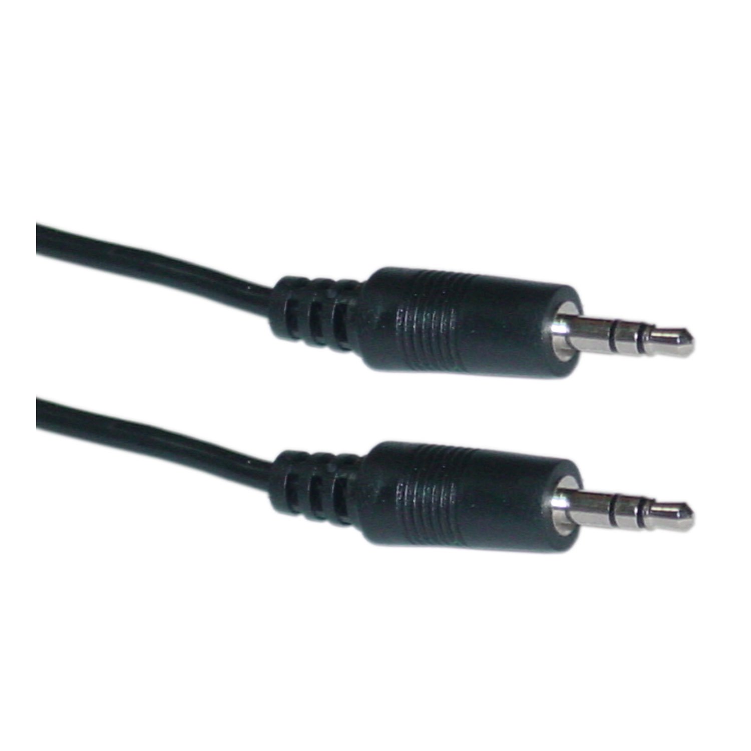 Premium 3.5mm Stereo Male to Male Audio Cable - 2 Feet High-Quality AUX Cord for Headphones, Speakers, Car Audio & Home Theater Systems