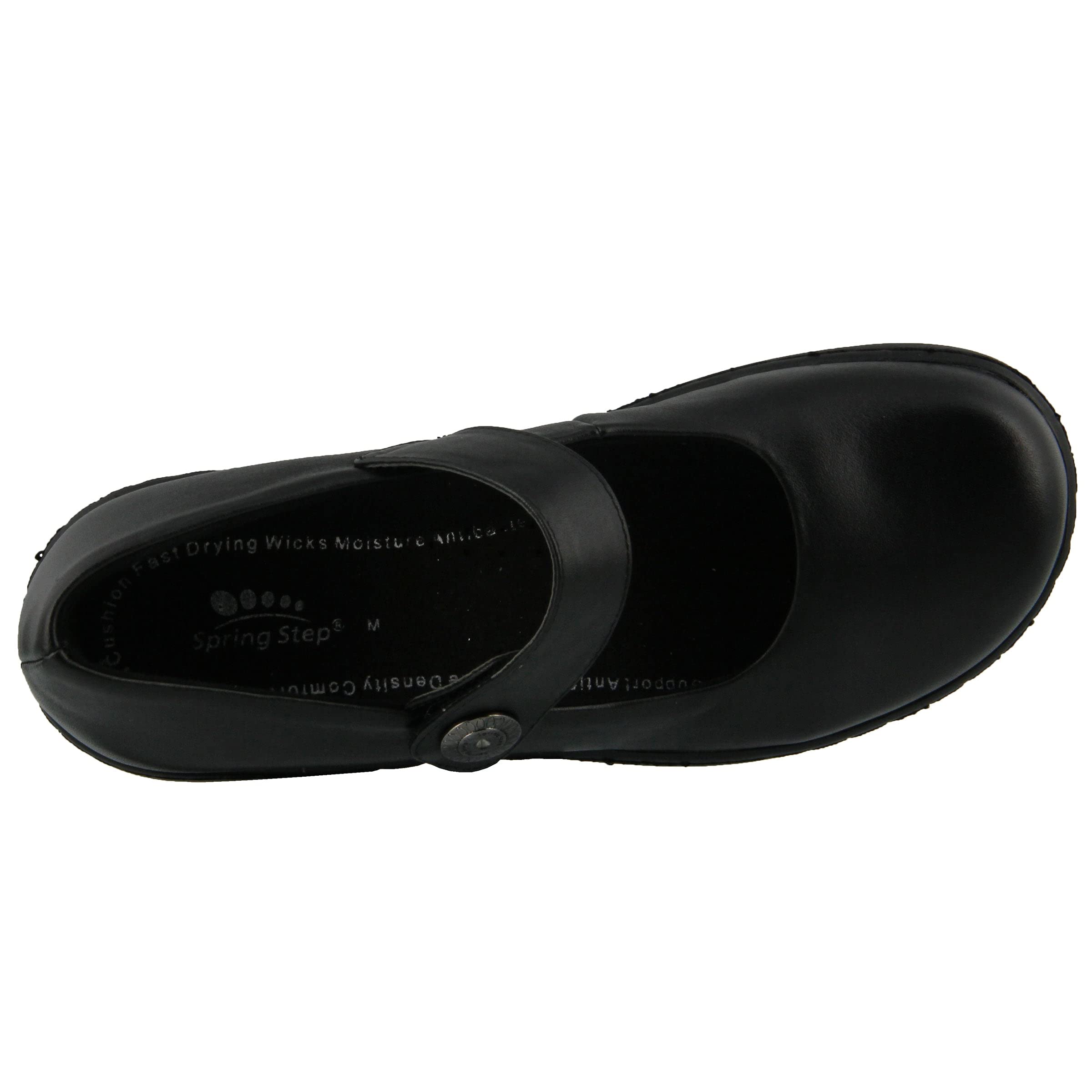 Spring Step Women's Wisteria Slip-Resistant Work Shoes - Comfortable & Durable Non-Slip Shoes for Nurses, Waitresses & Healthcare Professionals