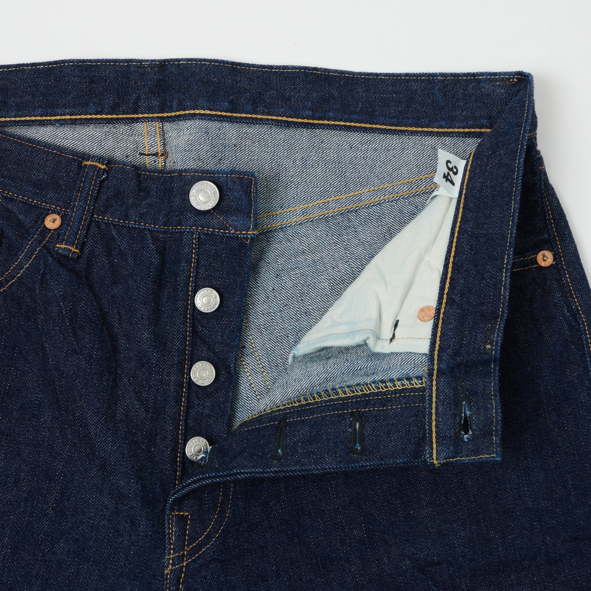 Dubbleworks DW332 Regular Straight Fit Jeans for Men - One Wash Denim Pants | Casual Wear, Work & Everyday Comfort