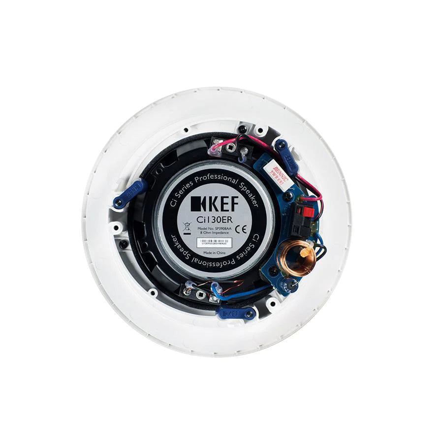 KEF Ci130ER 5.25-Inch In-Ceiling Speaker - High Performance Home Theater & Audio System for Living Room, Bedroom, Office