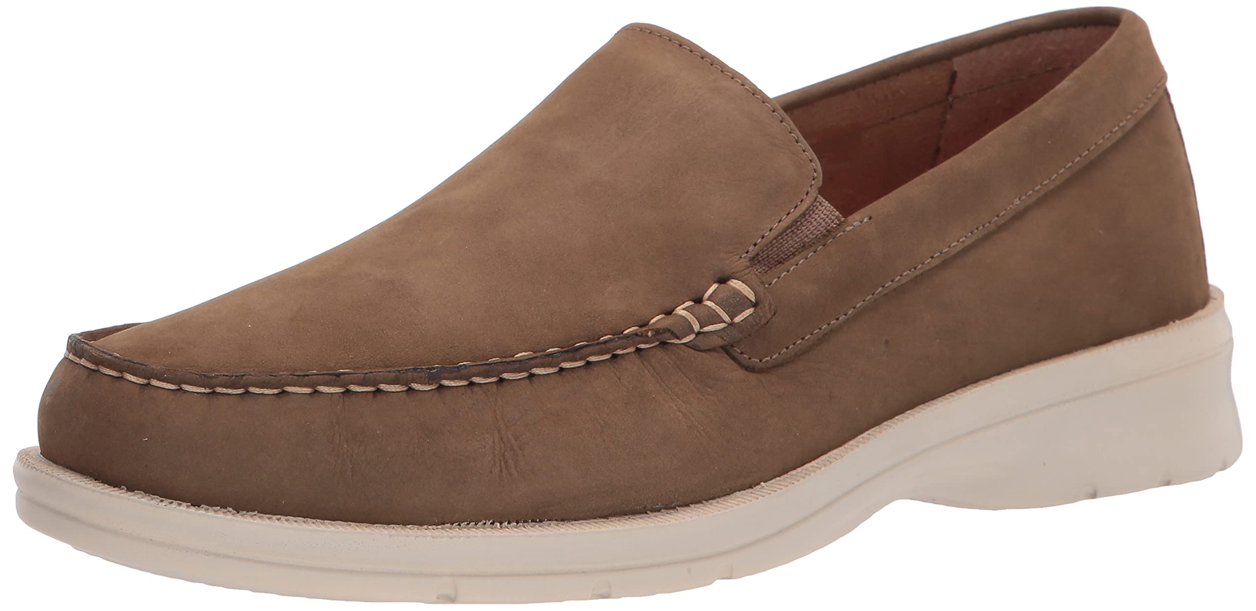 Rockport Men's Palmer Venetian Loafer - Comfortable Slip-On Dress Shoes for Business & Casual Wear | Breathable Leather Loafers for Office, Travel & Everyday Use