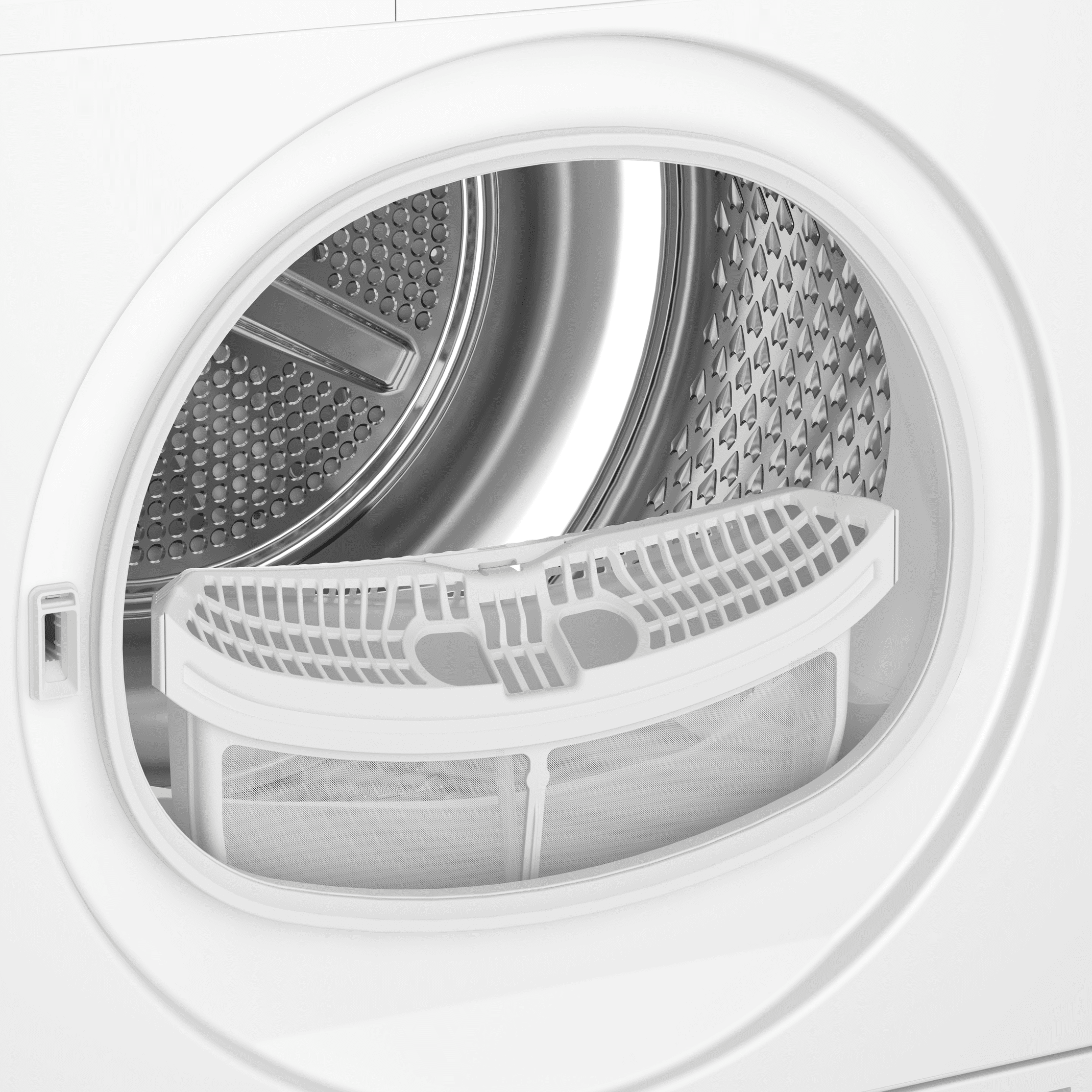 Beko HPD24412W 24 Inch Front Load Heat Pump Ventless Dryer - Energy Efficient Laundry Solution for Apartments & Small Spaces