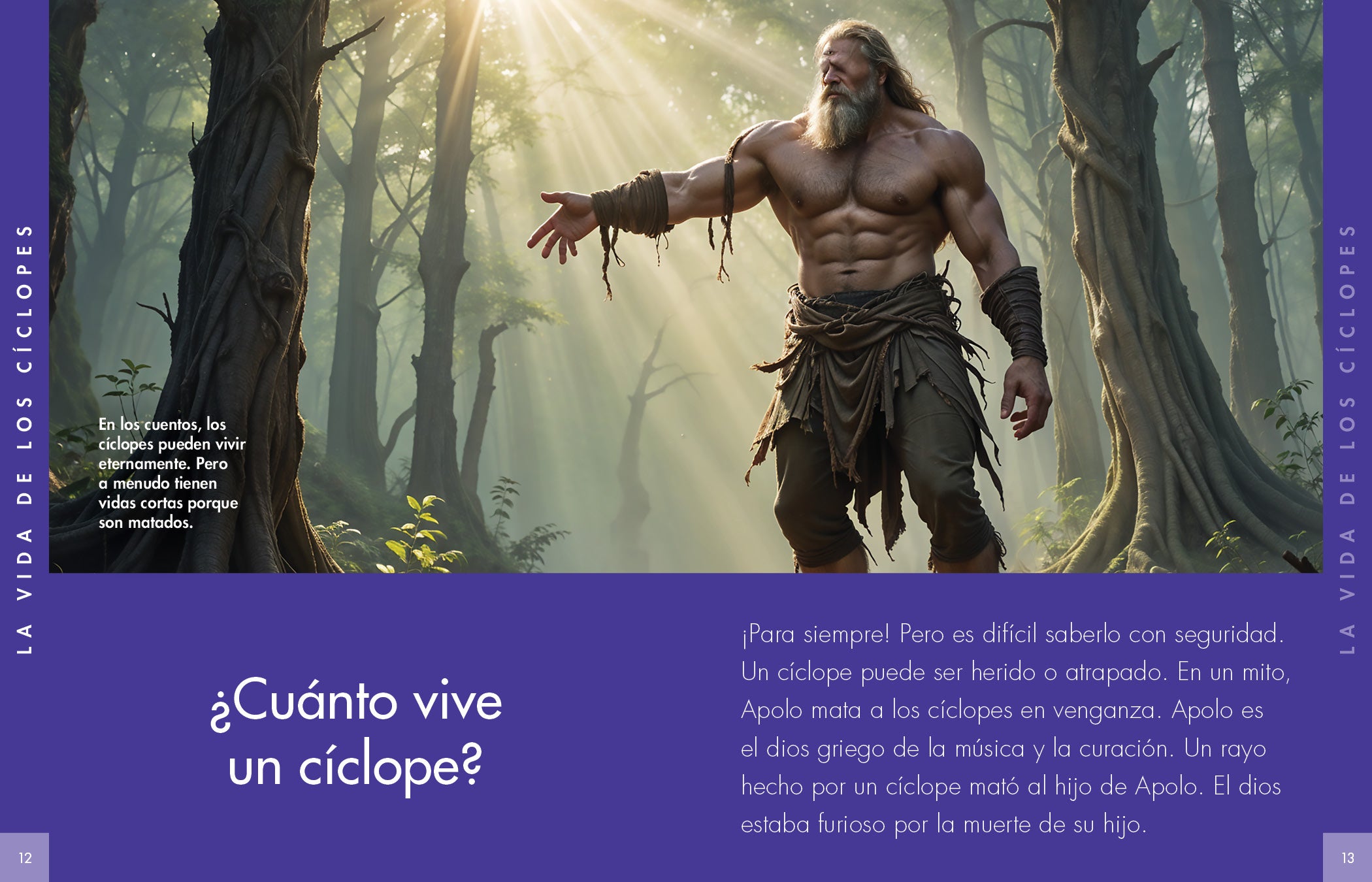 Cyclops Myth & Legends Book - Explore Ancient Greek Mythology Stories & Facts - Perfect for History Buffs & Fantasy Readers