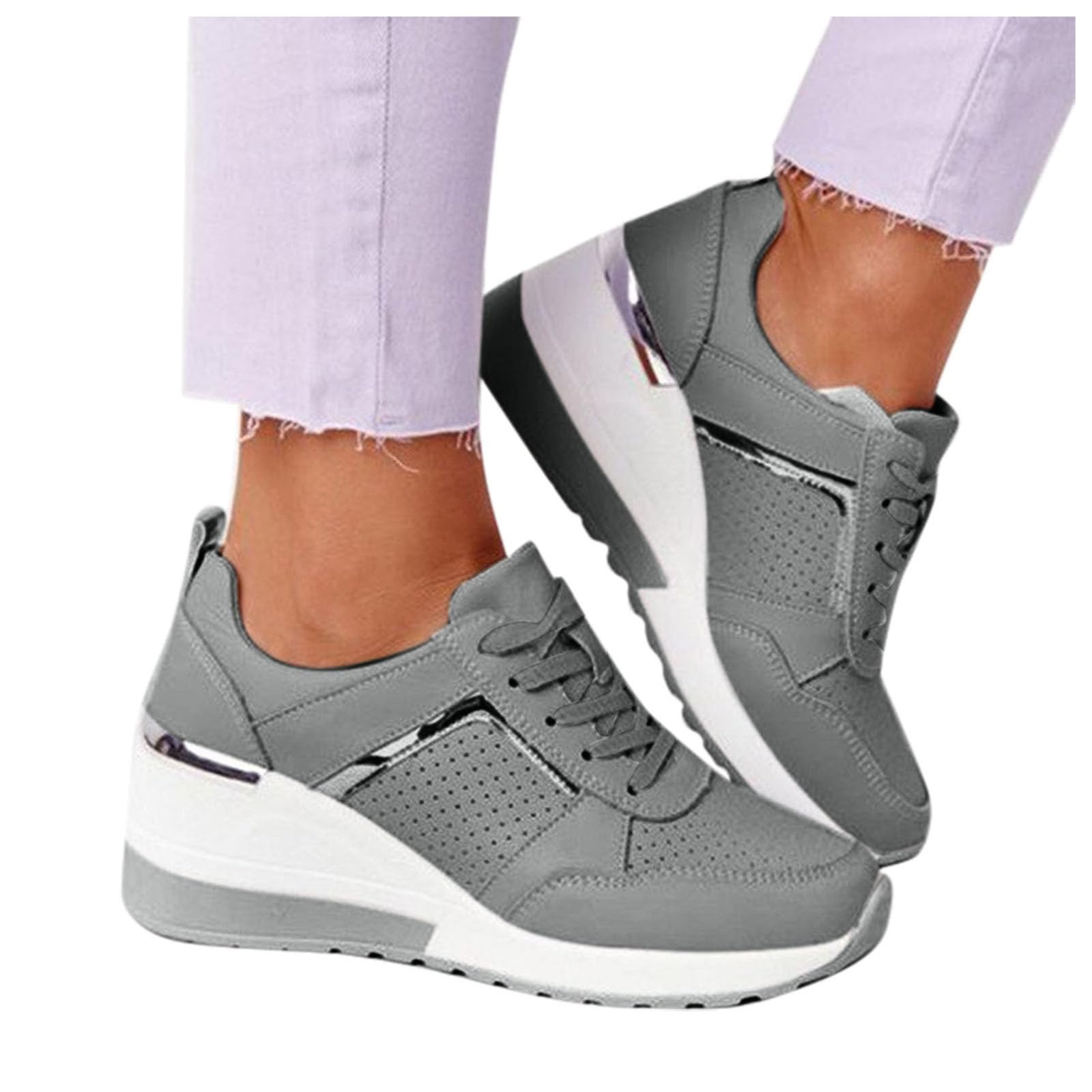 Women's Slip-On Running Shoes - Lightweight Tennis & Gym Shoes for Women - Perfect for Jogging, Workouts & Casual Wear