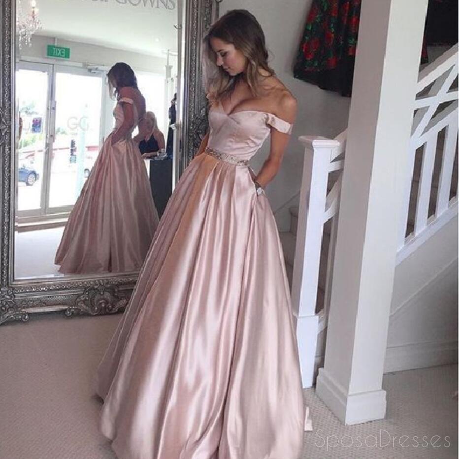 Emerald Green Off The Shoulder Custom Long Evening Prom Dresses for Women - Elegant Formal Gown for Homecoming, Ball, Wedding Guest & Special Occasions