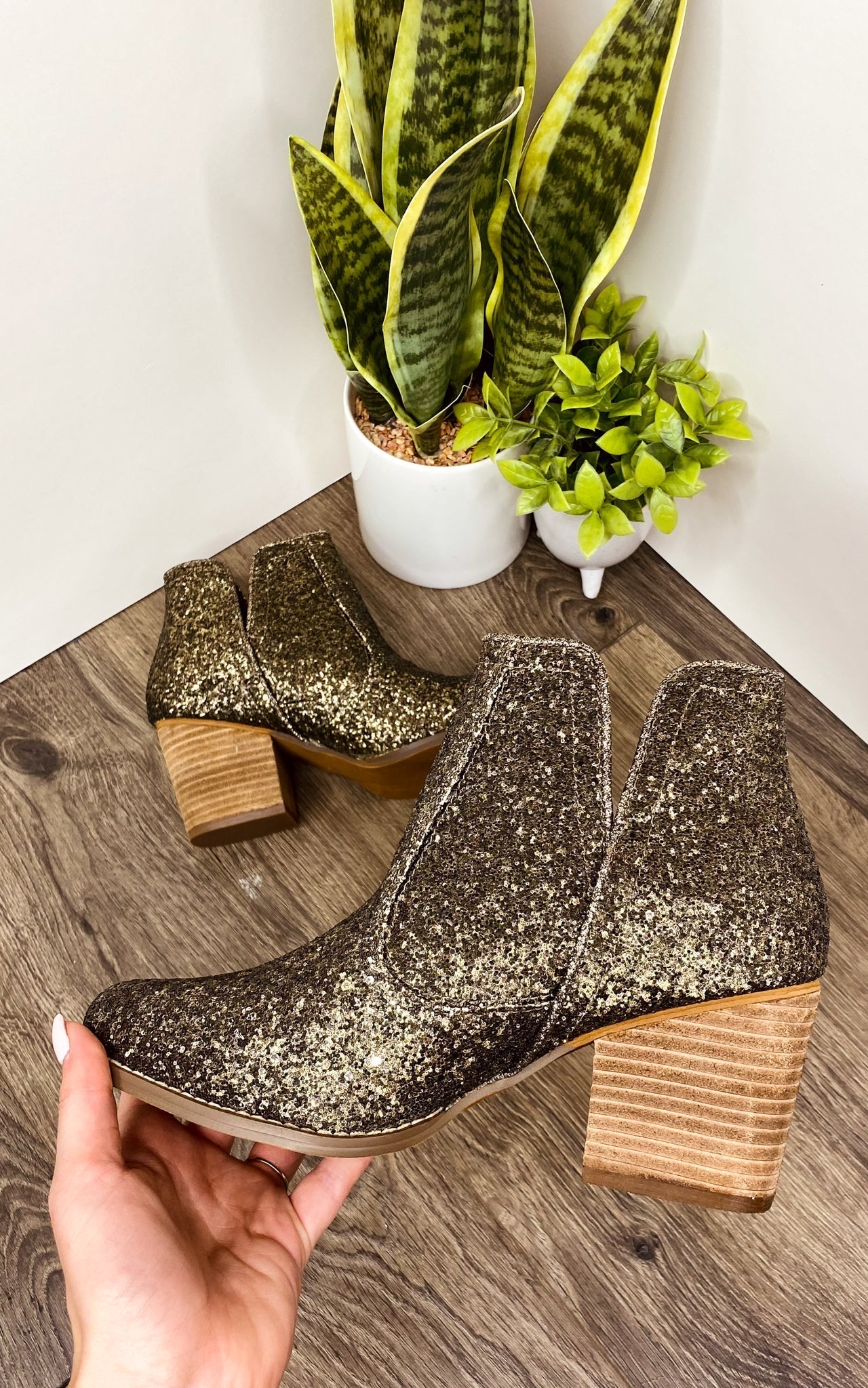 Fiera Booties in Bronze - Stylish Women's Ankle Boots for Fall & Winter Fashion | Perfect for Casual Outfits, Office Wear & Date Nights