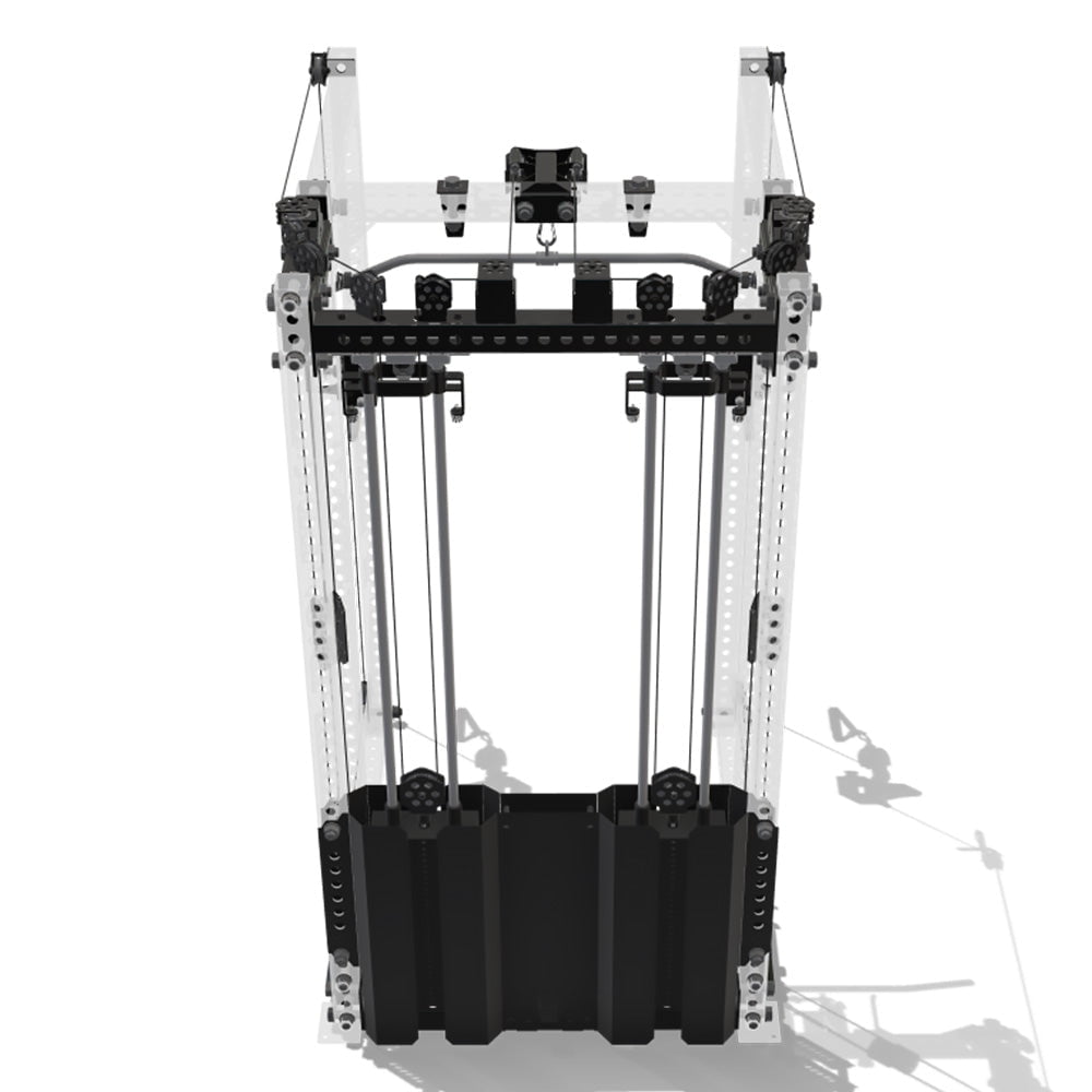 REP Fitness Ares 2.0 5000 Series 6-Post Power Rack - Heavy Duty Home Gym Equipment for Strength Training & Weightlifting - Perfect for Garage, Basement, or Home Workout Space