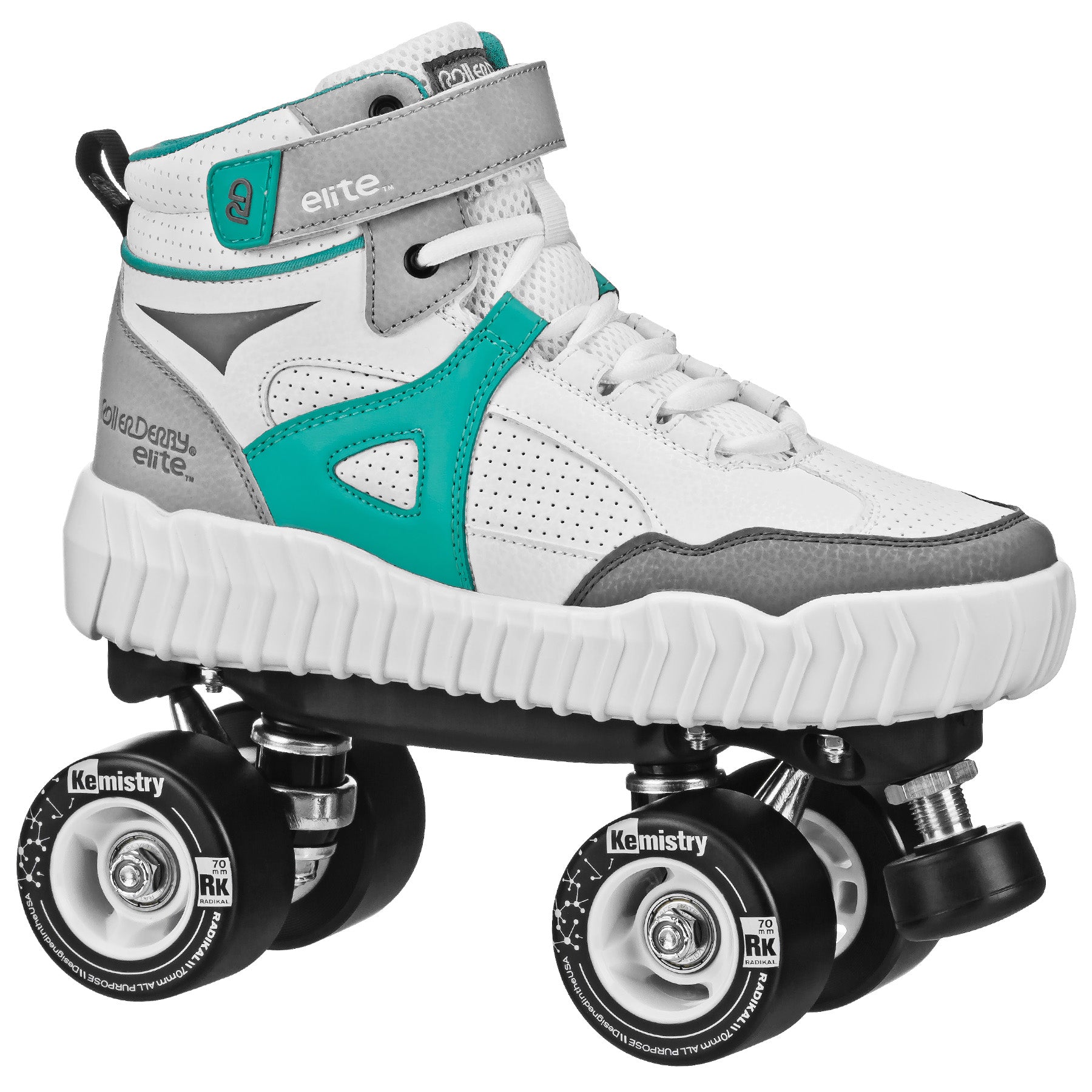 Glidr Sneaker Roller Skates for Women & Men - Comfortable Quad Skates with Adjustable Toe Stops - Perfect for Indoor & Outdoor Roller Skating, Rink, Park, and Fitness