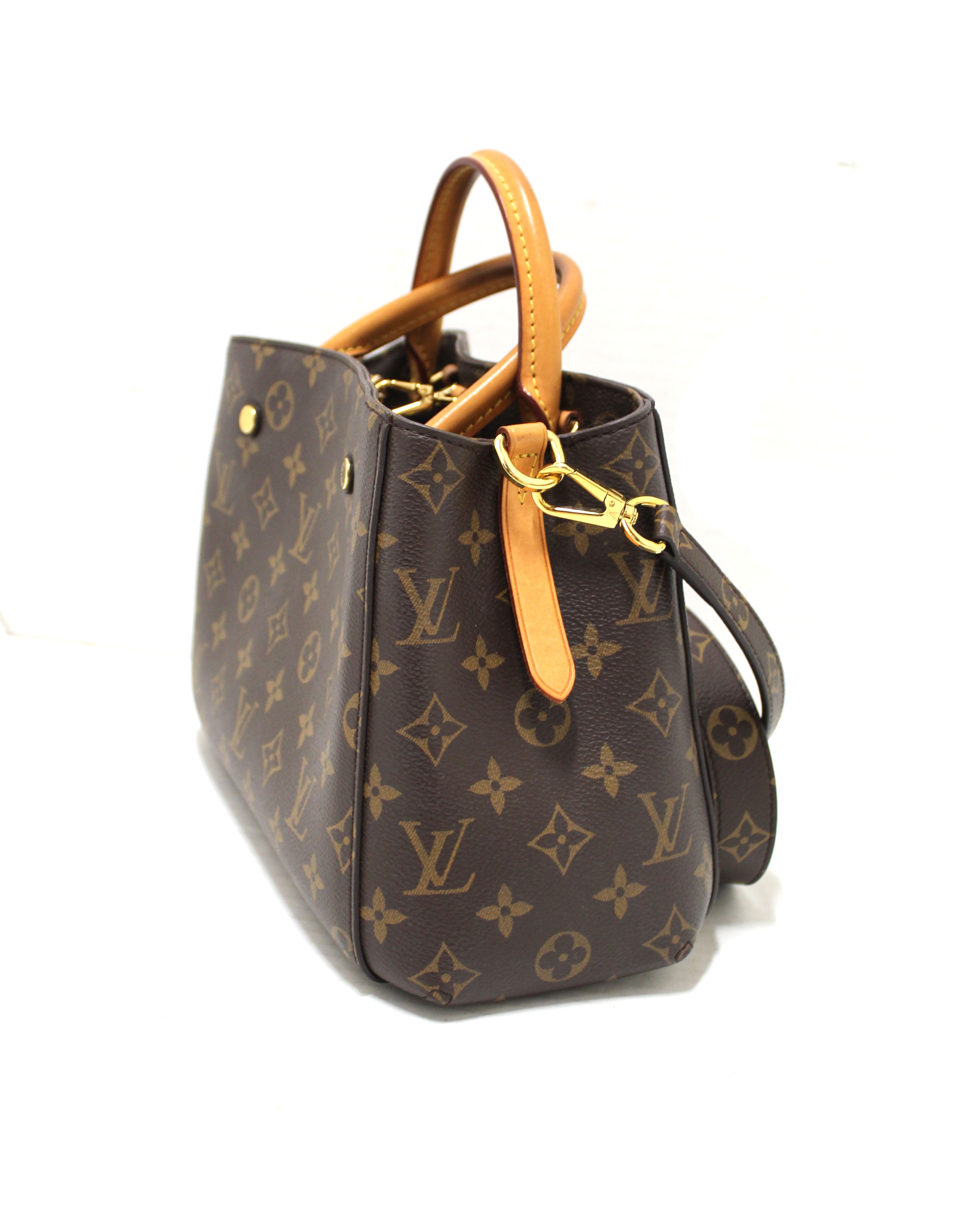 Authentic Louis Vuitton Monogram Montaigne BB Handbag - Luxury Crossbody Shoulder Bag for Women, Perfect for Work, Travel & Evening Events