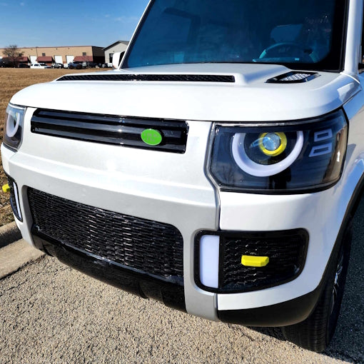 60V Electric Golf Cart LSV - 4 Door Coco Trooper with Rear Trunk Hatch | White Demo Model | Perfect for Golf Courses, Resorts & Gated Communities