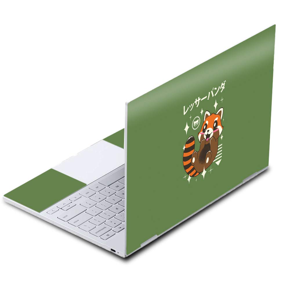 MightySkins Vinyl Decal Wrap Cover for Google Pixelbook - Red Panda Kawaii Design | Protective & Durable Skin | Easy to Apply & Remove | Made in USA | Perfect for School, Work & Travel