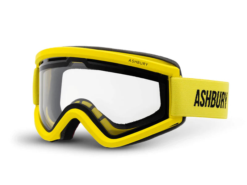 Ashbury 2025 Staple Goggles - Yellow Lens Snowboard & Ski Goggles for Men & Women - UV Protection, Anti-Fog for Winter Sports & Outdoor Activities