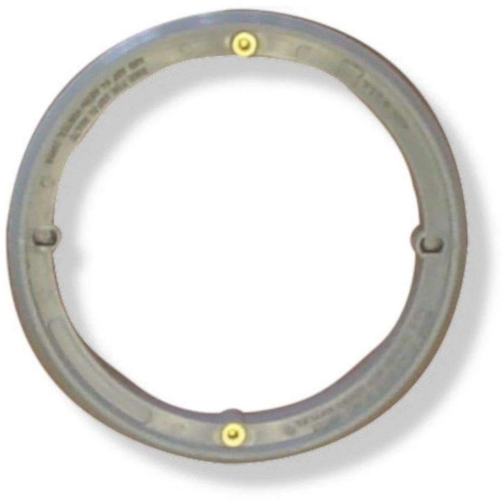 Afras 12051LTGY Ring for ABF64 Drain Cover with Screws - Light Gray for Bathroom & Kitchen
