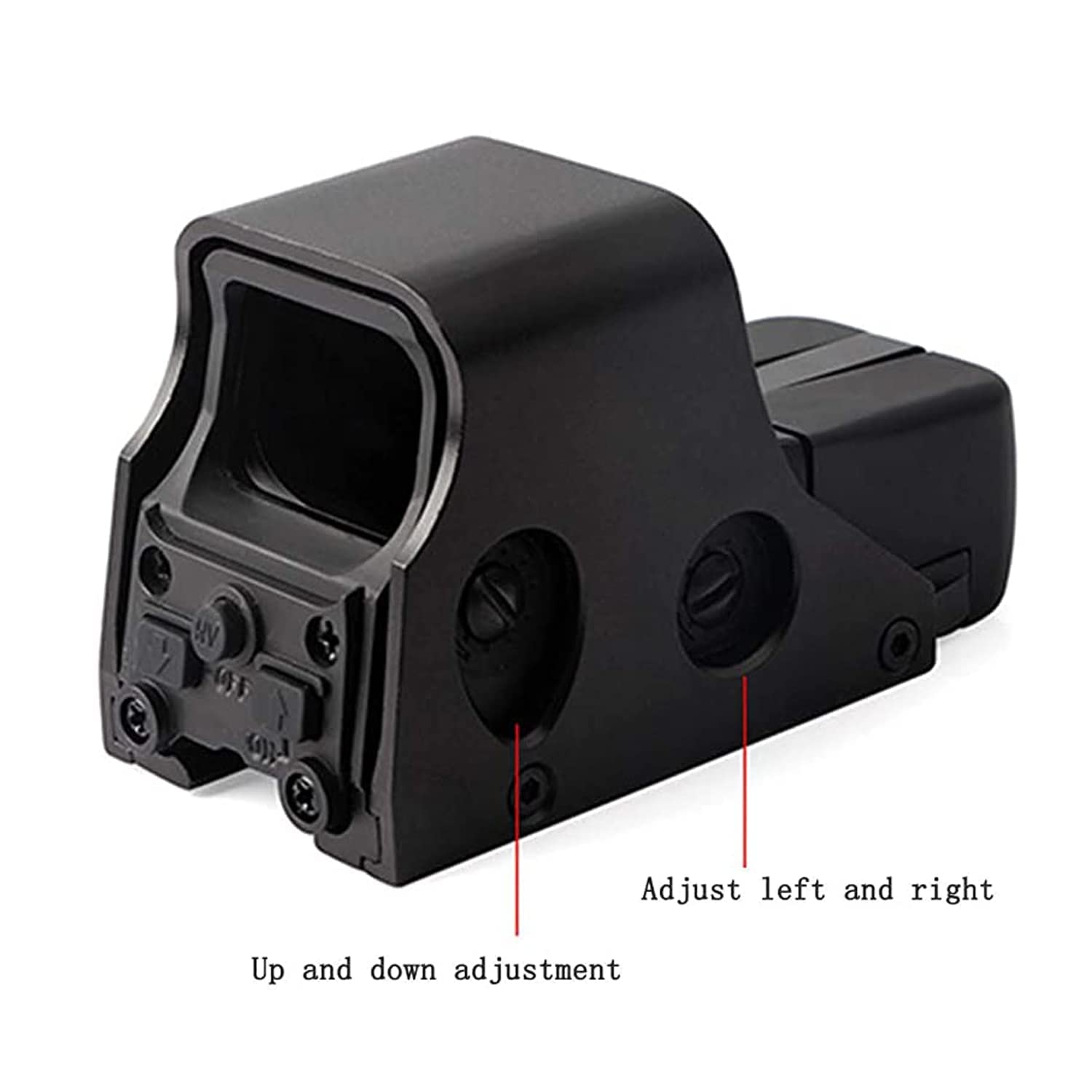 551 Red Dot Sight - Holographic Green/Red Dot Reflex Sight with Battery | Durable Metal Scope for Pistols, Rifles & Hunting | Perfect for Tactical Shooting, Home Defense & Outdoor Adventures