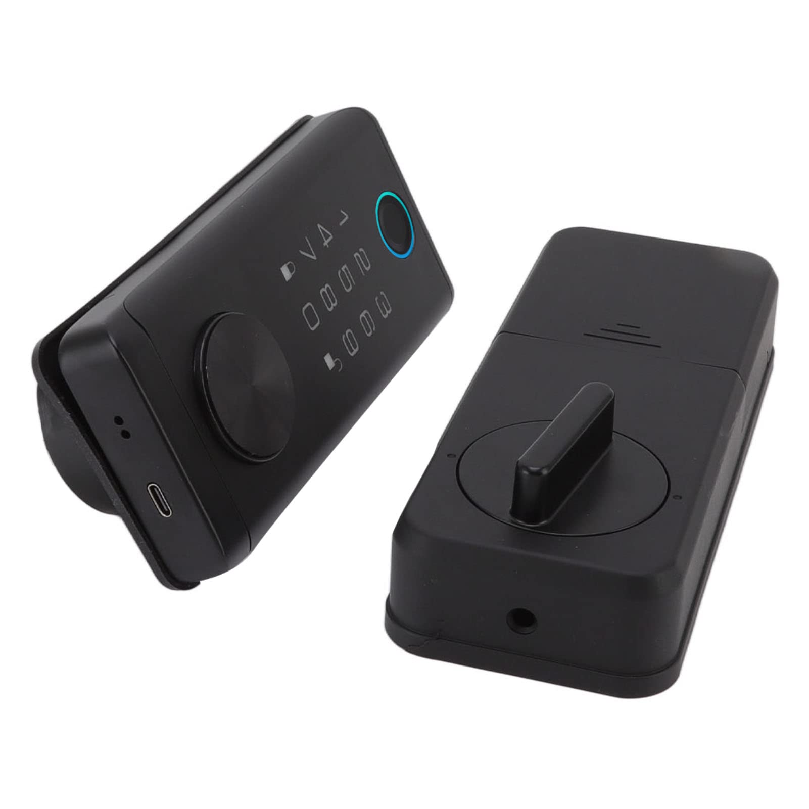 Smart Fingerprint Door Lock with Virtual Password Technology - High Strength & Durable Home Security Lock for Front Door, Apartment, Office (Easy Installation)