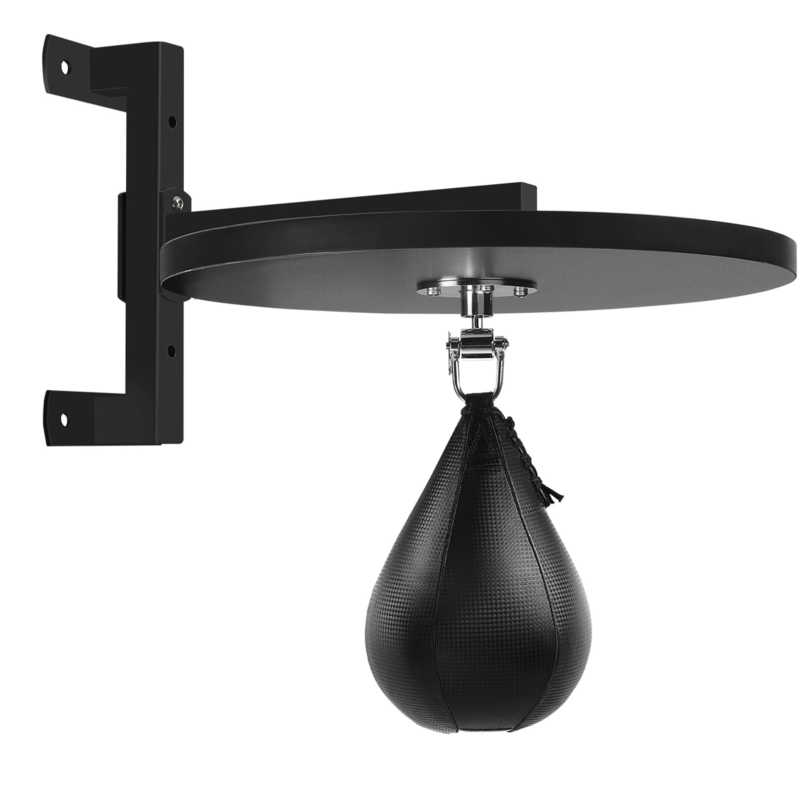 Premium Hardwood Speed Bag Platform Kit - Adjustable Punching Bag Mount with Swivel for Boxing Training & Home Gym Workouts - Perfect for Boxing, MMA, and Fitness Enthusiasts