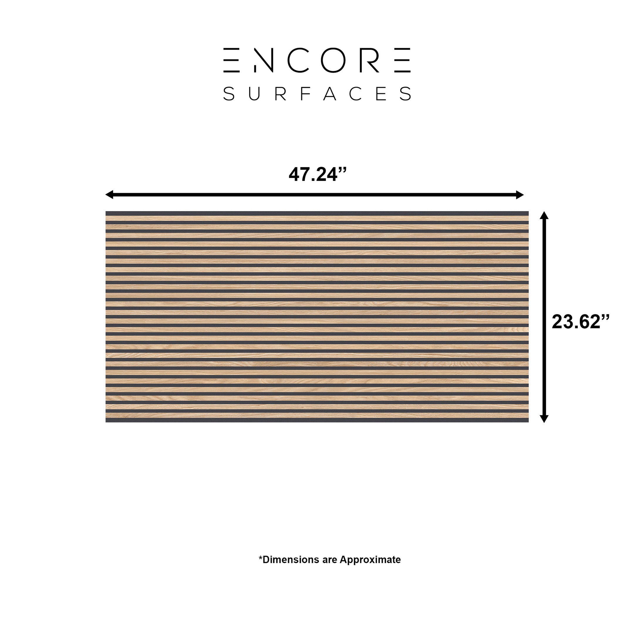 Canne Wood Slat Fluted Porcelain Tile - Rustic Wood-Look Flooring for Living Room, Kitchen & Bathroom