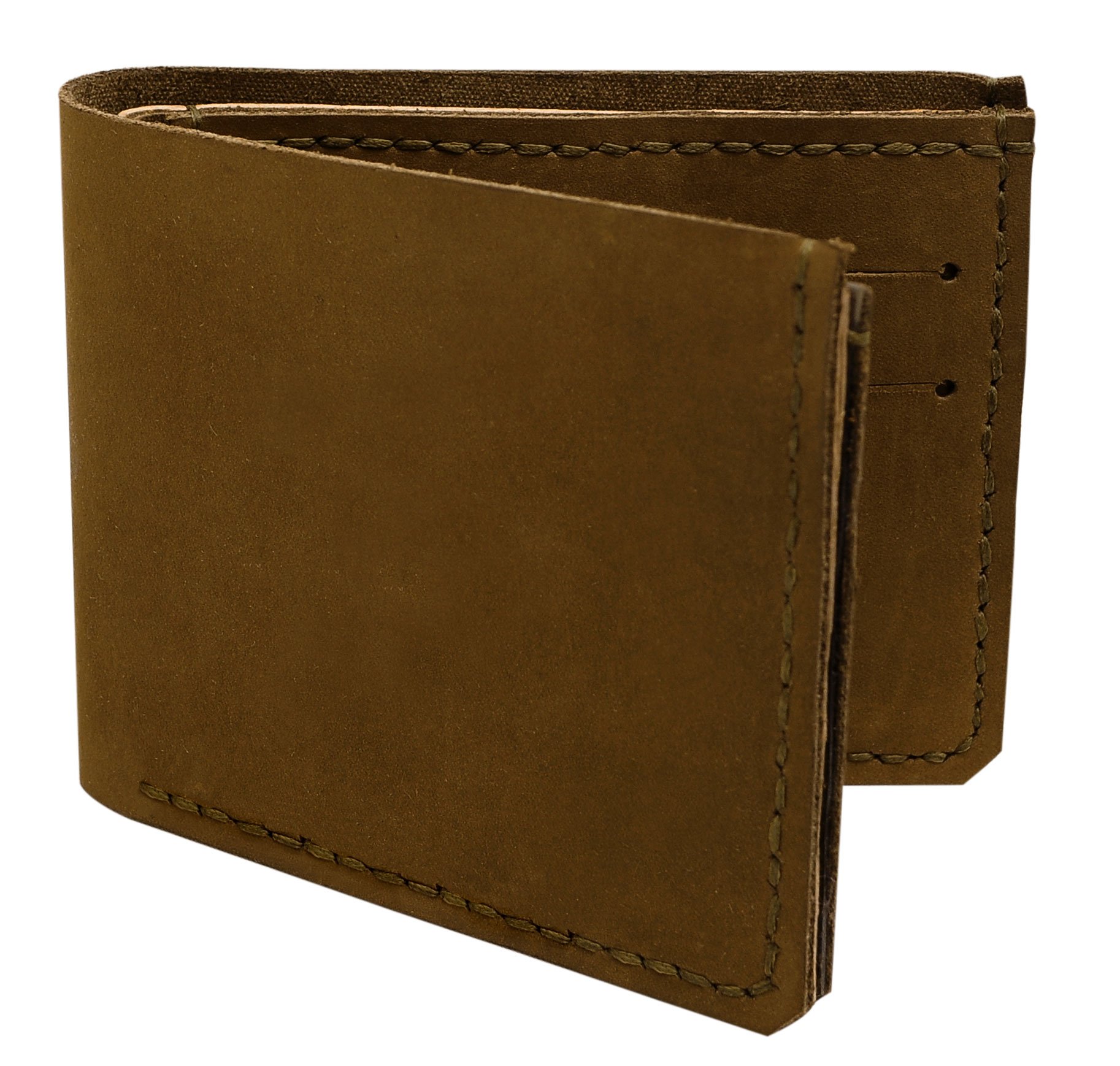 Genuine Leather Wallet for Men - Travel & Stamps Design - Perfect for Daily Use & Gifts