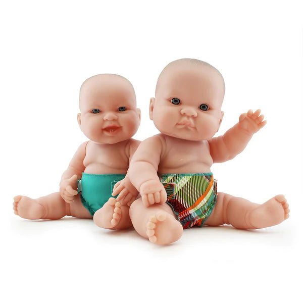 Rumparooz Reusable Cloth Doll Diapers - Soft & Absorbent for Baby Dolls, Perfect for Pretend Play & Parenting Practice