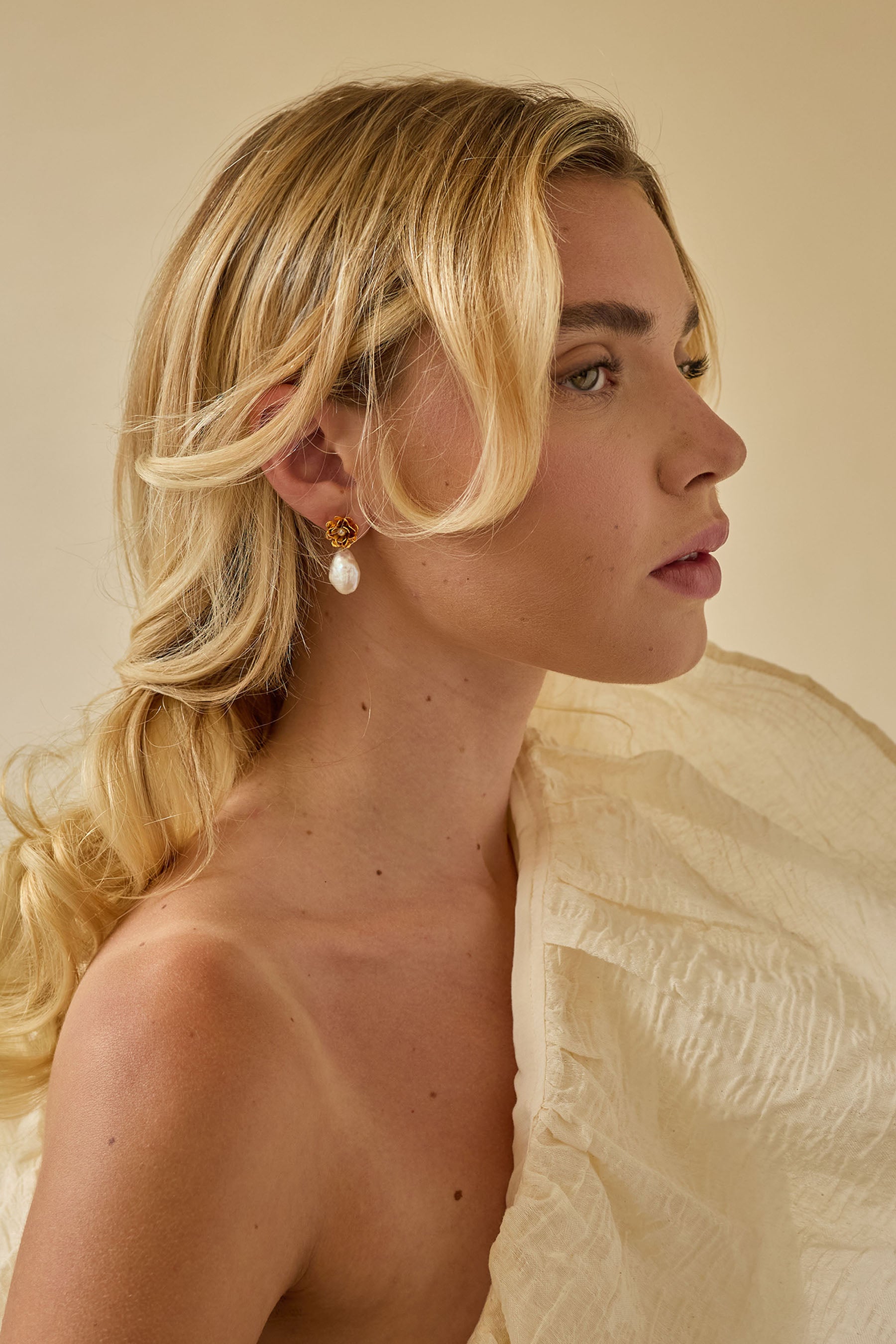 Penelope Freshwater Pearl Drop Earrings – Elegant & Timeless Jewelry for Women | Perfect for Weddings, Parties & Special Occasions