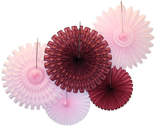 Burgundy Blush Maroon Pink