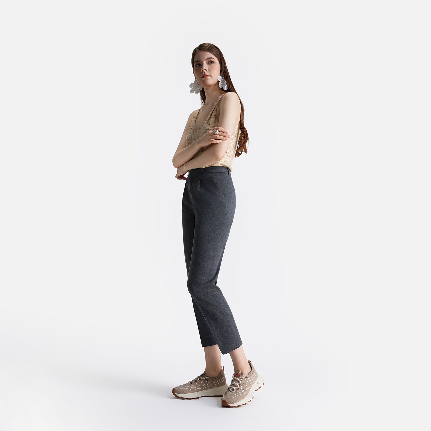 Sesame Benidorm II Women's Comfortable Walking Shoes - Lightweight & Breathable for Travel, Work & Everyday Wear