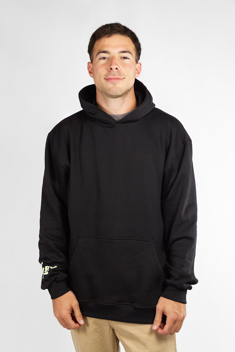 Men's Fitz Roy Black 601H1 Hoodie - Warm & Comfortable Pullover for Outdoor Activities, Hiking, and Casual Wear