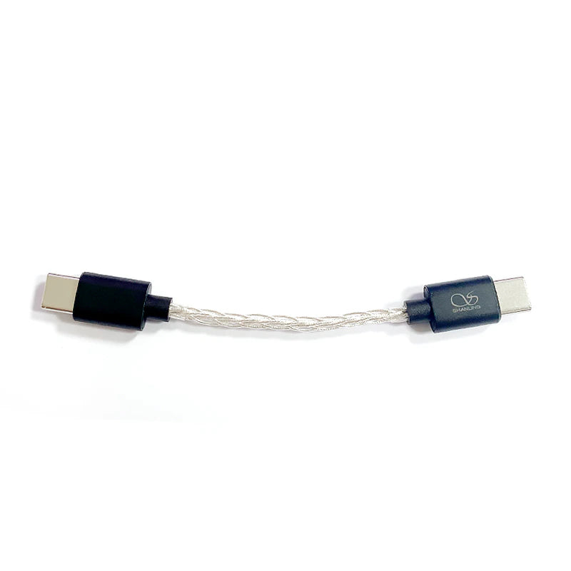 Shanling L3 C to C Cable - High-Speed USB Type C Charging & Data Sync Cable for Audio Devices - Perfect for Smartphones, Tablets & HiFi Players