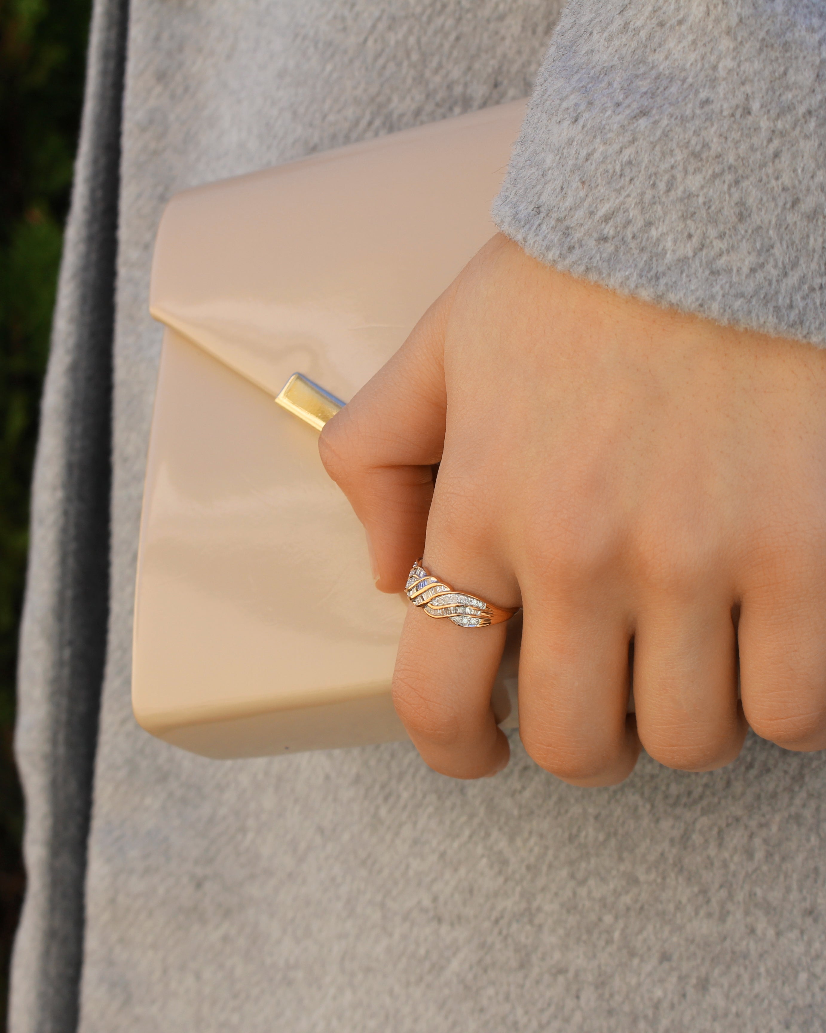 9ct Rose Gold 1/2 Carat Diamond Ring for Women - Elegant Engagement & Wedding Band - Perfect for Proposals, Anniversaries & Special Occasions