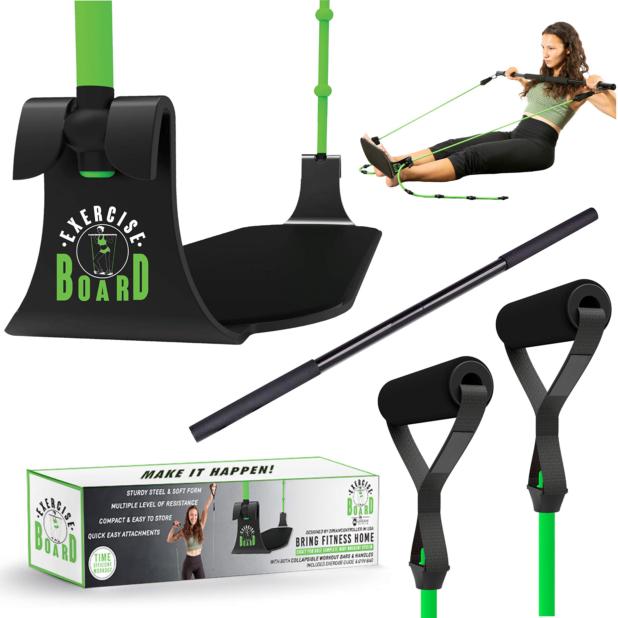 Women's Portable Home Gym Equipment for Full Body Workout | Travel & Crossfit Training