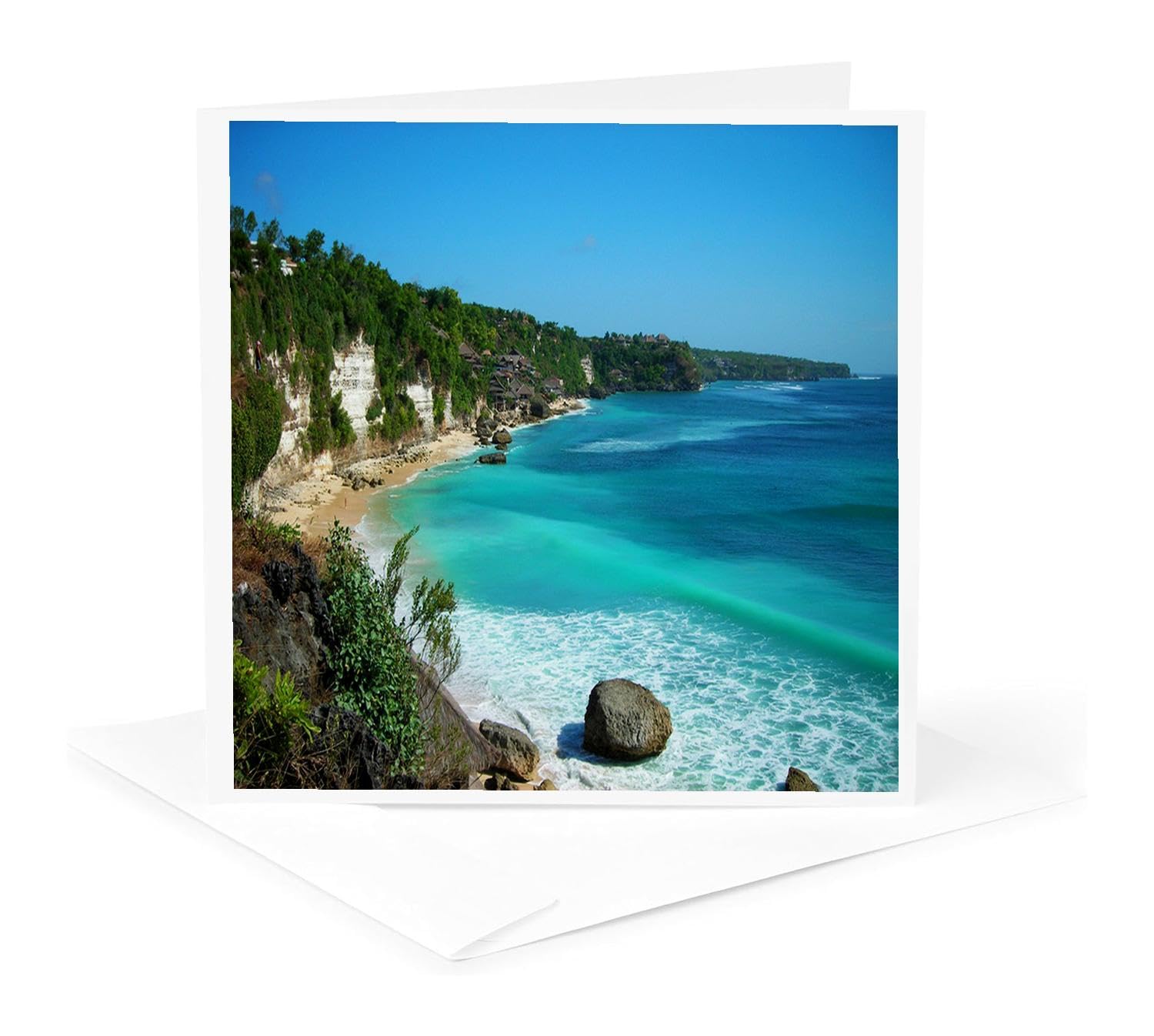 Bali Indonesia Greeting Card - Exotic Island Paradise - Perfect for Travel Lovers & Souvenirs