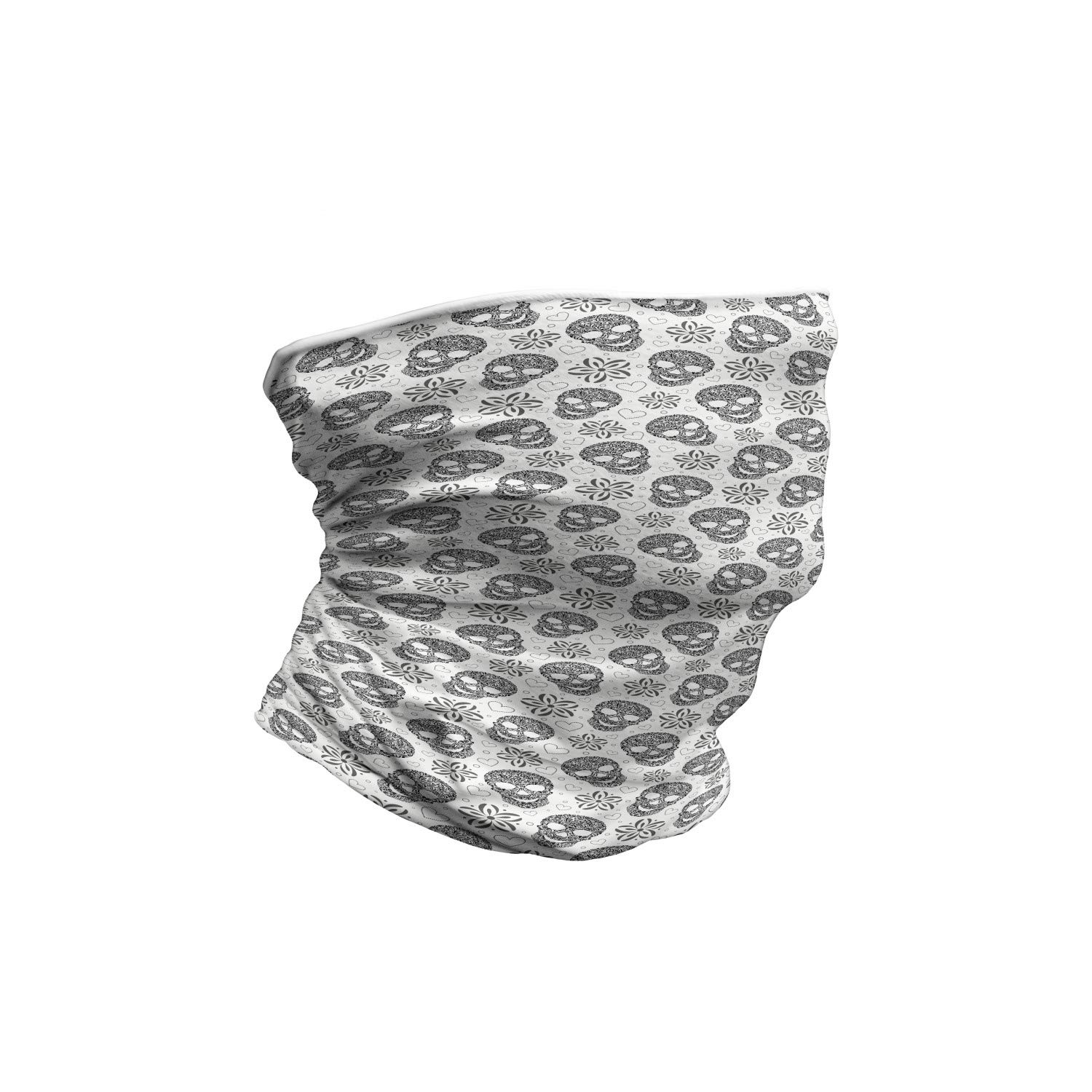 Ambesonne Unisex Multicolor Fleece Face and Neck Warmer for Winter Sports, Skiing, Snowboarding & Outdoor Activities