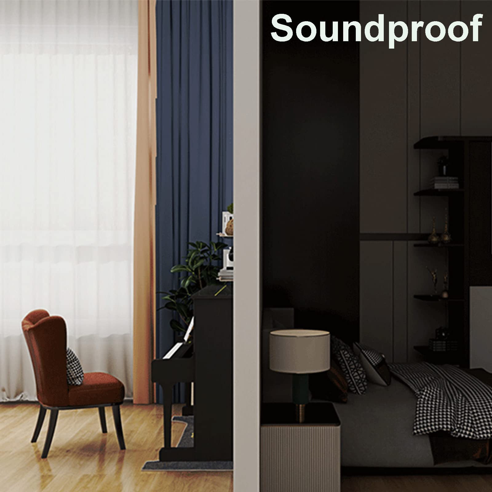 Premium Soundproof Rug for Upright Piano - 63