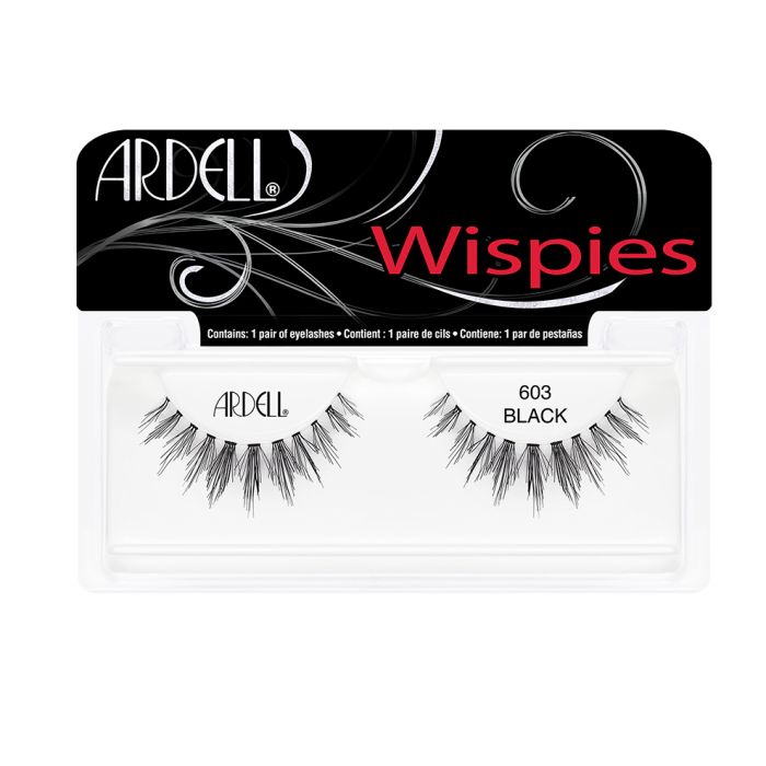 Ardell Wispies Cluster 603 False Eyelashes - Natural Looking Fluffy Lashes for Everyday Wear & Special Occasions