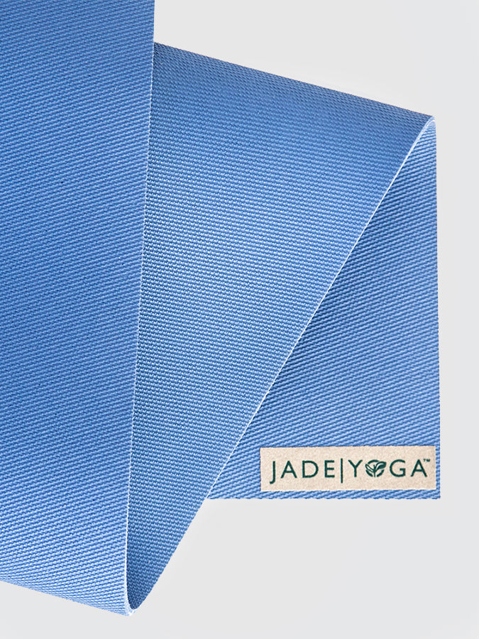 Premium Jade Yoga Fusion 68 Yoga & Pilates Mat - 8mm Thick Non-Slip Eco-Friendly Mat for Home & Studio Workouts - Ideal for Hot Yoga, Meditation & Fitness Training