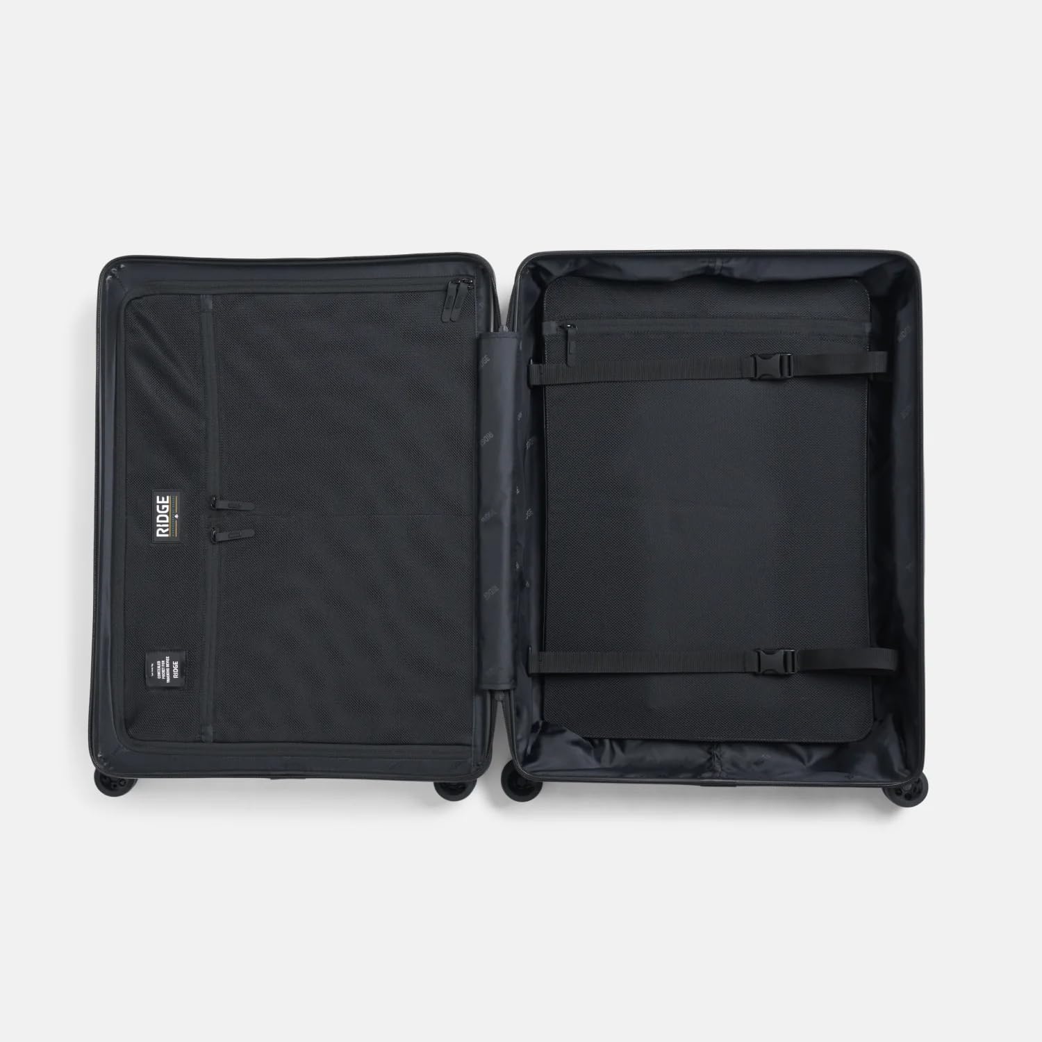 The Ridge Check-In Luggage - Durable German Makrolon Polycarbonate Hardshell Suitcase - TSA-Approved Lock & 360° Spinner Wheels - Matte Olive - Perfect for Business Travel & Vacation Trips