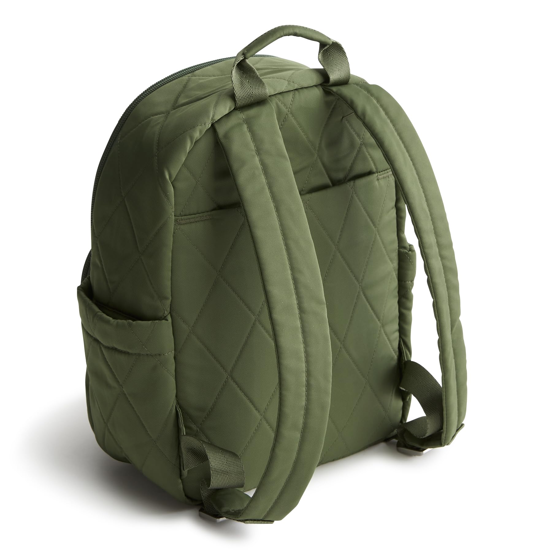 Vera Bradley Women's Small Banbury Backpack - Performance Twill, Bronze Green, One Size - Perfect for Work, School & Travel