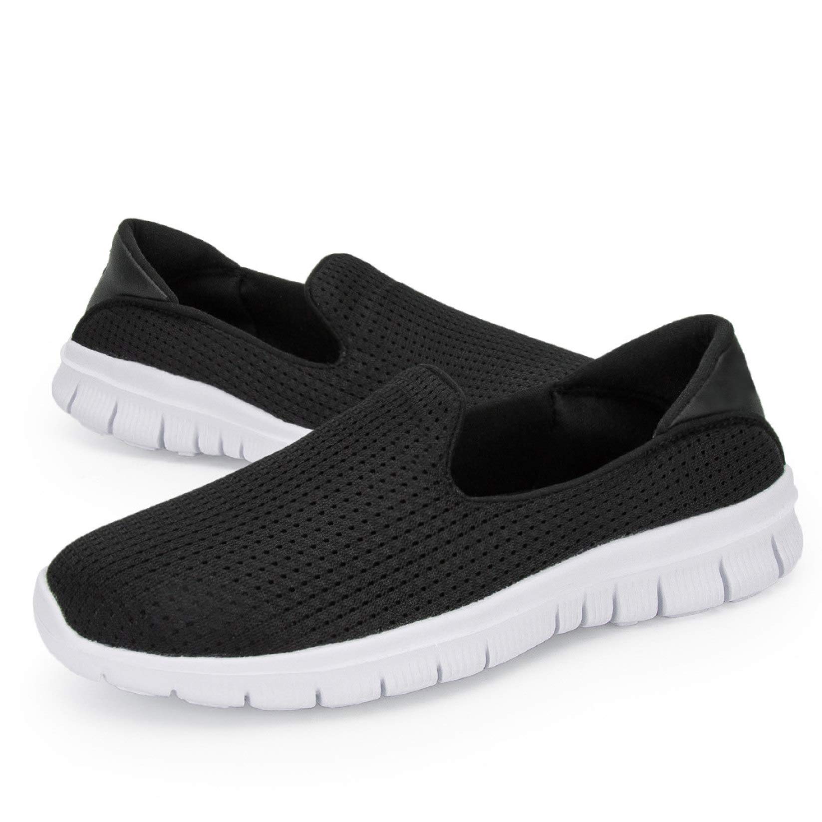 Women's Breathable Flat Loafers - Non-Slip Slip-On Moccasin Shoes for Driving, Casual Wear & Mothers | Lightweight Comfortable Flats for Everyday Use, Work & Travel