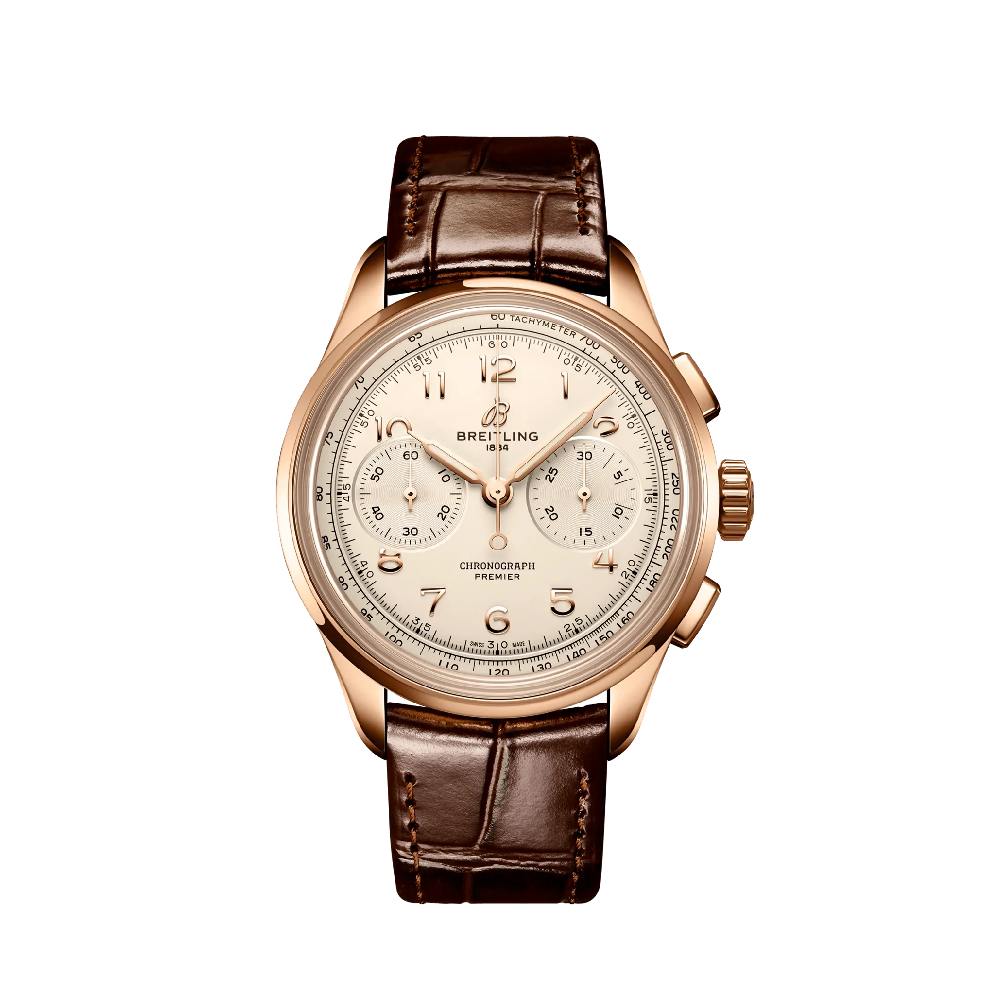 Breitling Premier B09 Chronograph 40mm 18K Rose Gold Luxury Unisex Watch for Men & Women - Perfect for Business, Formal Events & Collectors