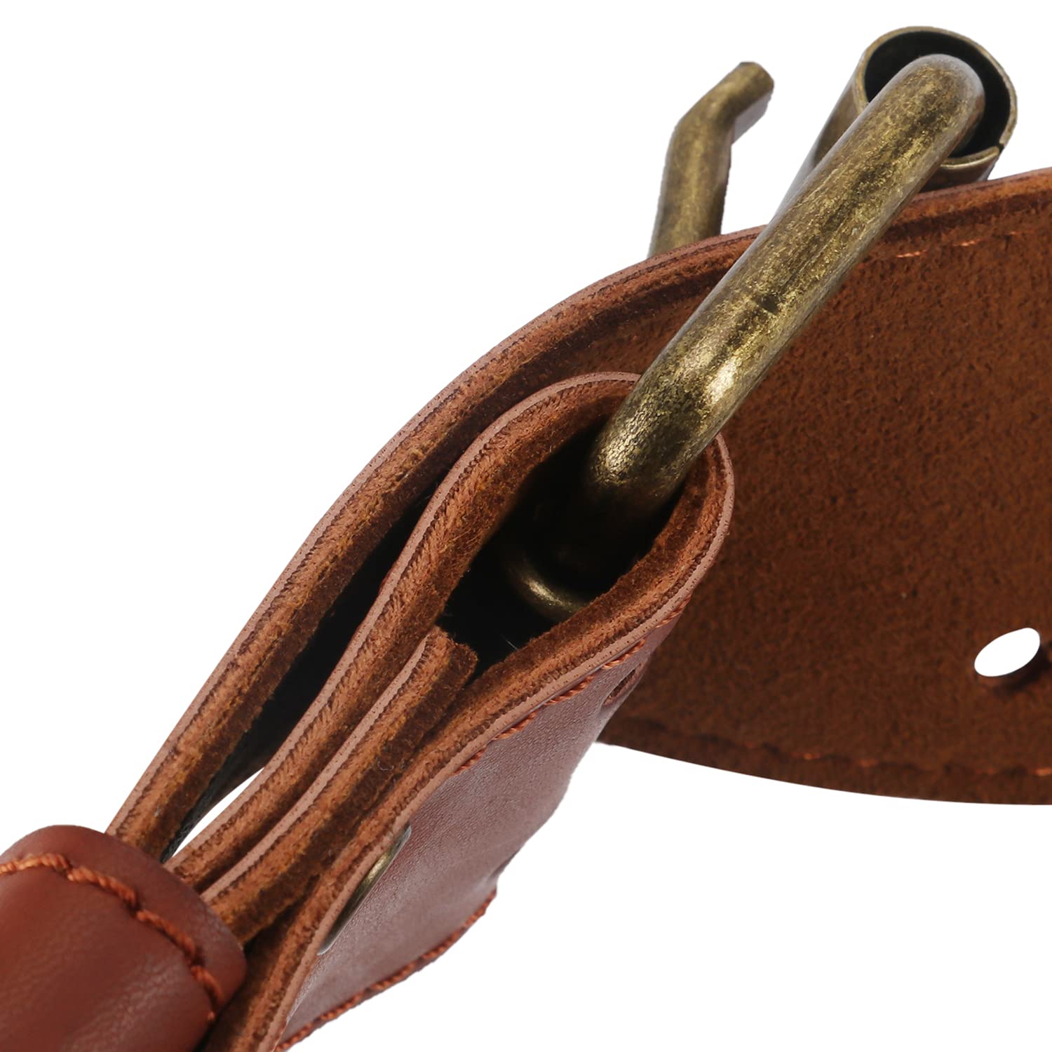 TOURBON Adjustable Tool Belt with Hooks - Hammer, Hatchet, Tape Measure & Drill Holster for Carpenters, Construction Workers & DIY Enthusiasts | Heavy Duty Work Belt for Home Improvement & Job Site Use
