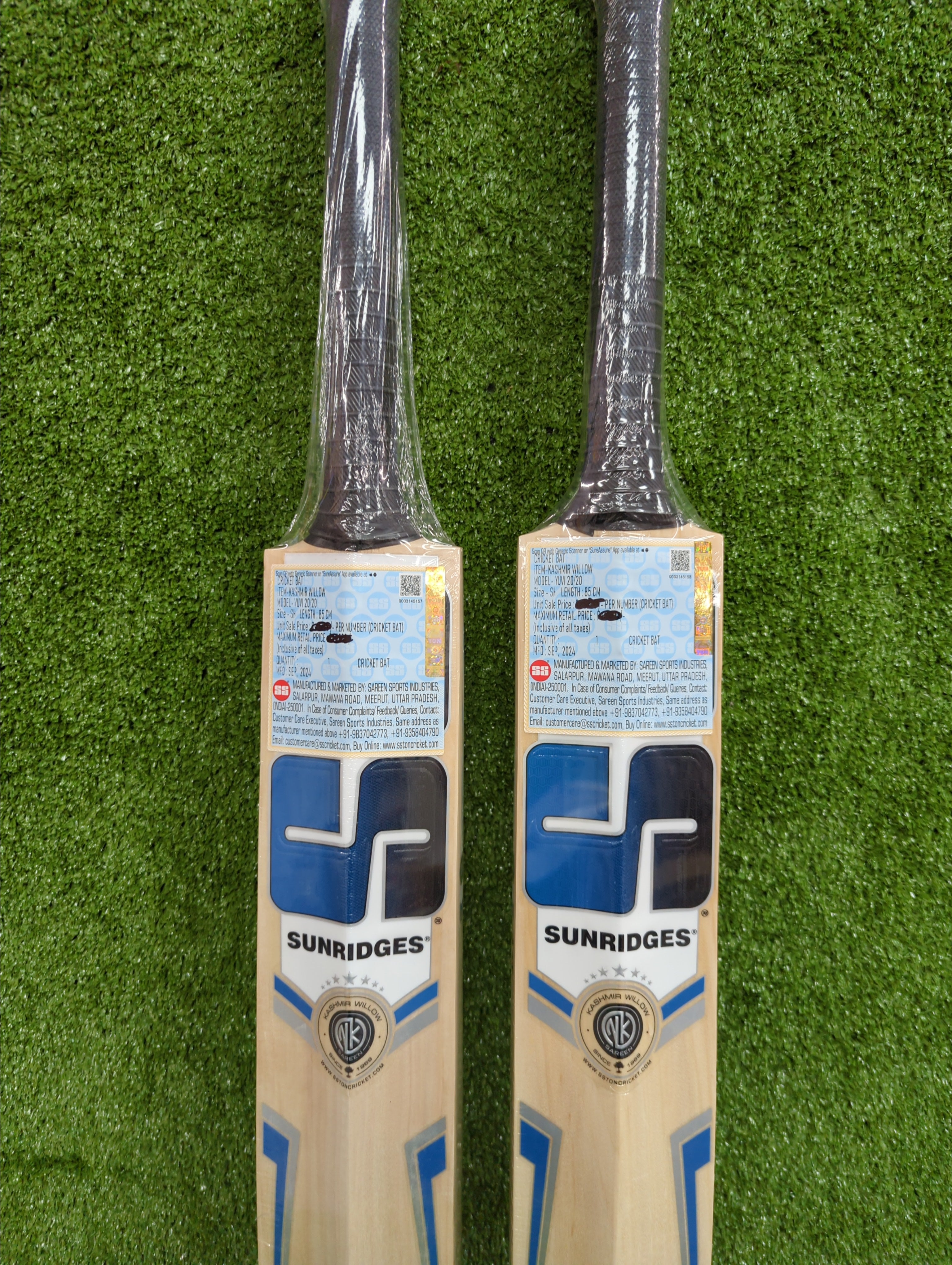 Premium SS Yuvi 20/20 Kashmir Willow Cricket Bat - Professional Grade Cricket Equipment for Practice & Matches - Perfect for Cricket Enthusiasts & Club Players