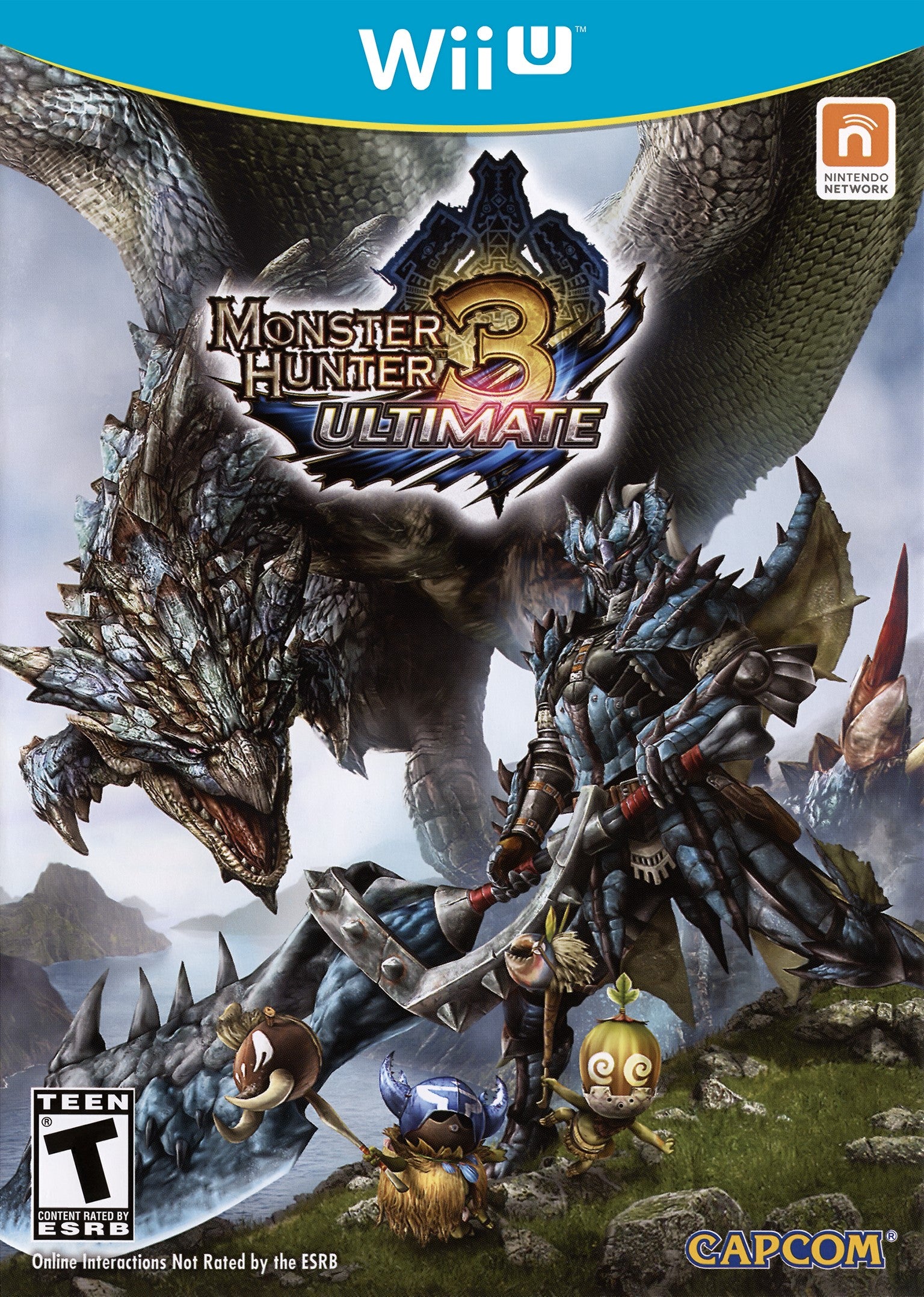 Monster Hunter 3 Ultimate - Nintendo Wii U Game | Action RPG Adventure for Adults & Teens | Perfect for Gaming Nights & Solo Play
