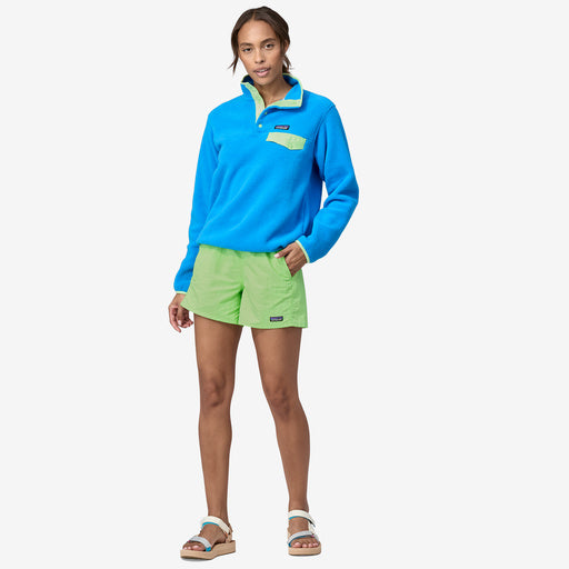 5 Pack Baggies Shorts for Women - Soft & Comfortable Salamander Green Lounge Shorts - Perfect for Yoga, Sleepwear & Casual Wear